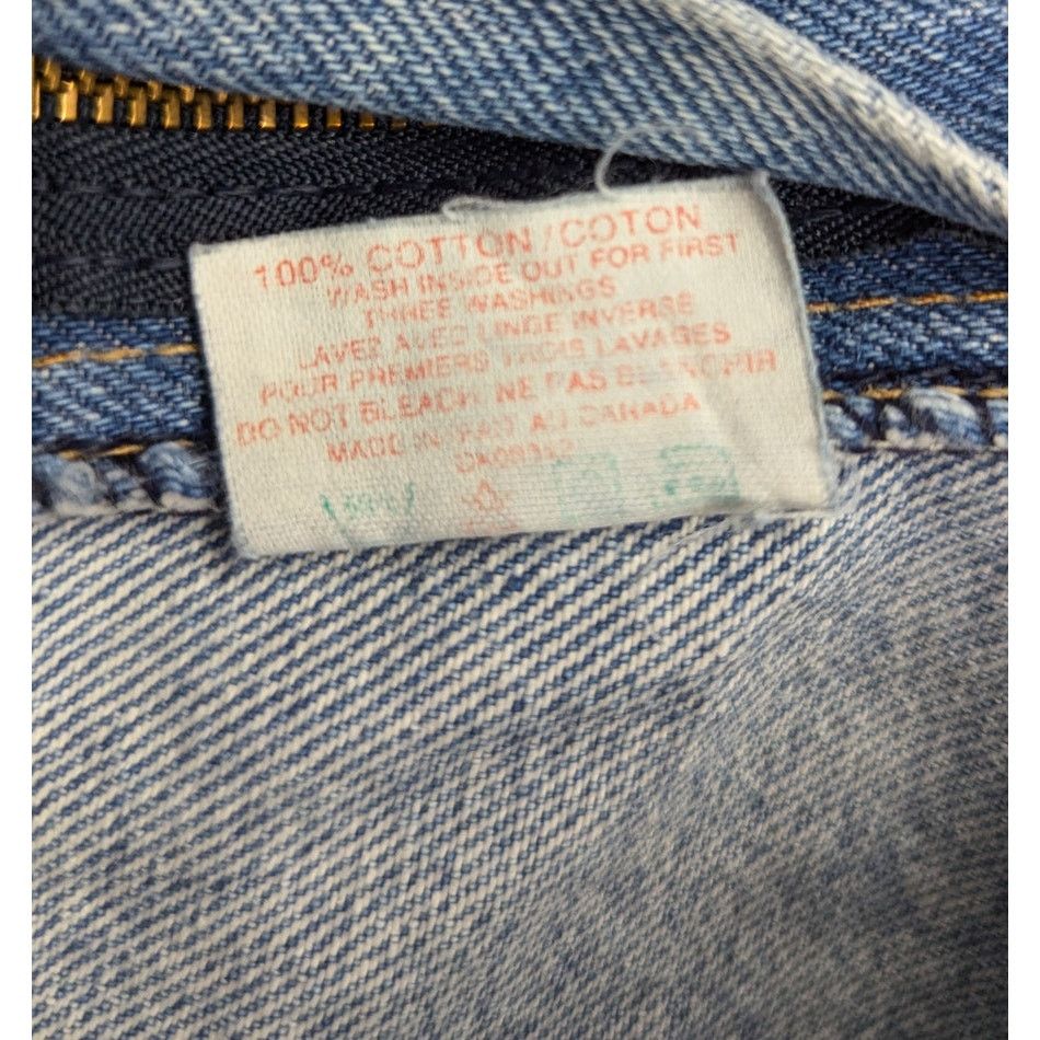 Levi's × Levi's Vintage Clothing × Vintage Vintage Levis 619 Made in Canada Orange Tab Blue Jeans Size US 36 / EU 52 - 5 Thumbnail