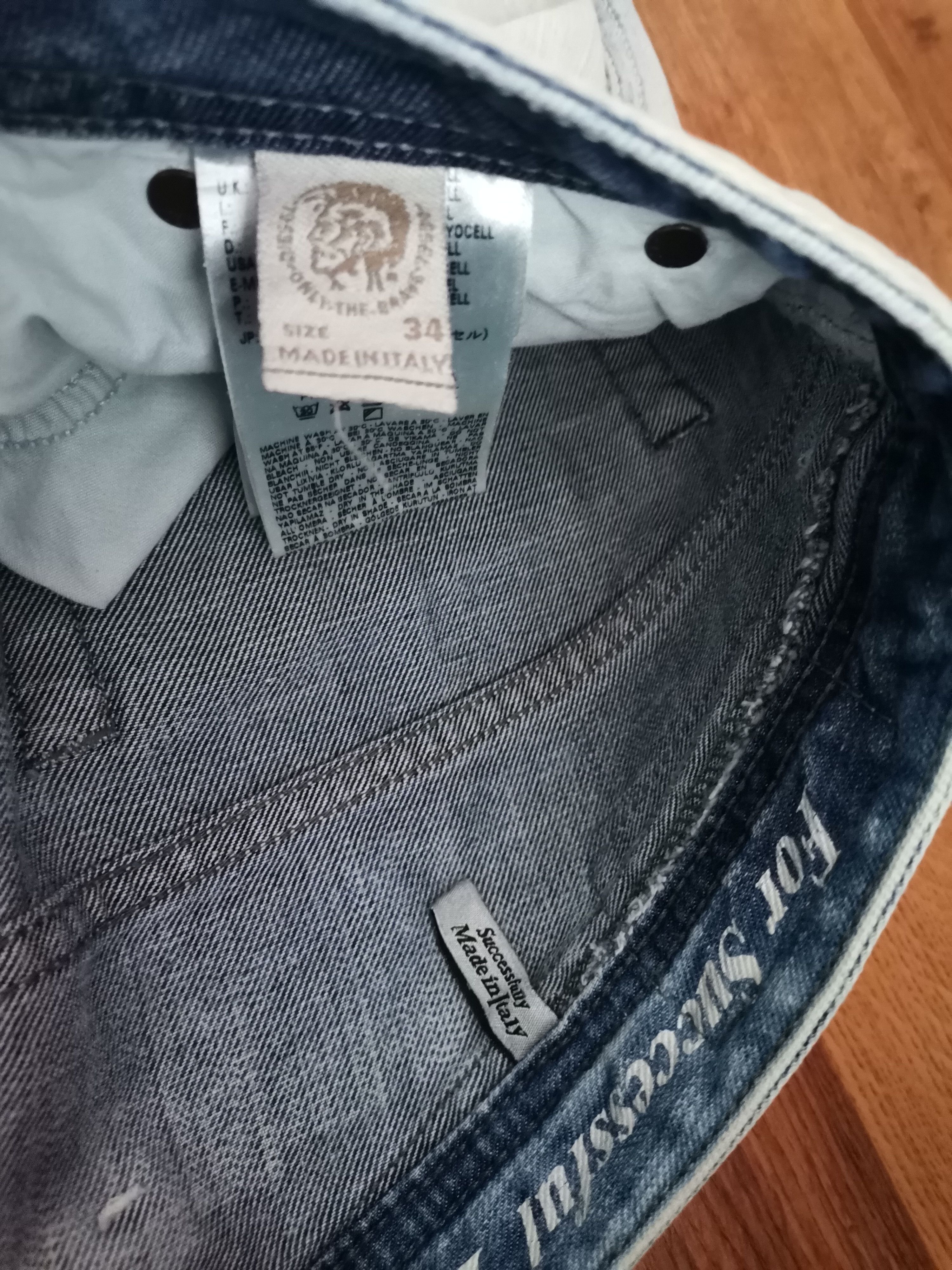 Diesel Diesel Shioner Distressed Jeans Size US 34 / EU 50 - 3 Thumbnail
