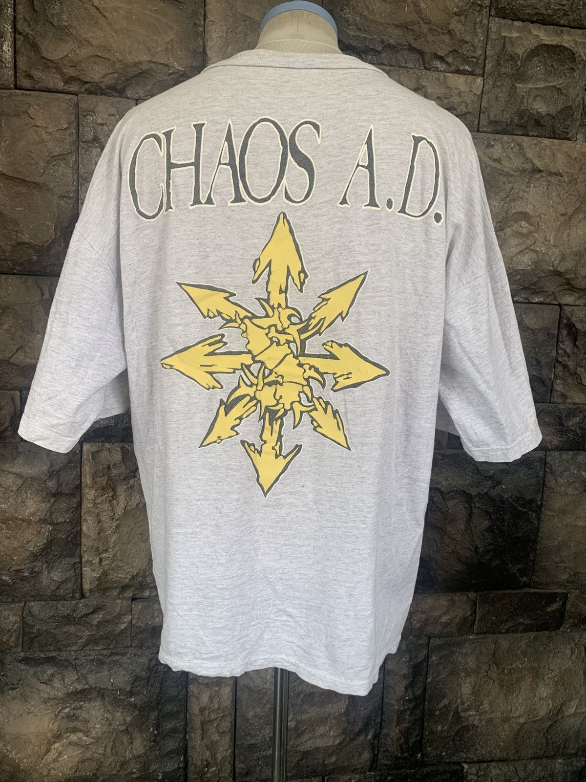 Vintage 90s Sepultura Chaos A.D Heavy Metal Band T shirt