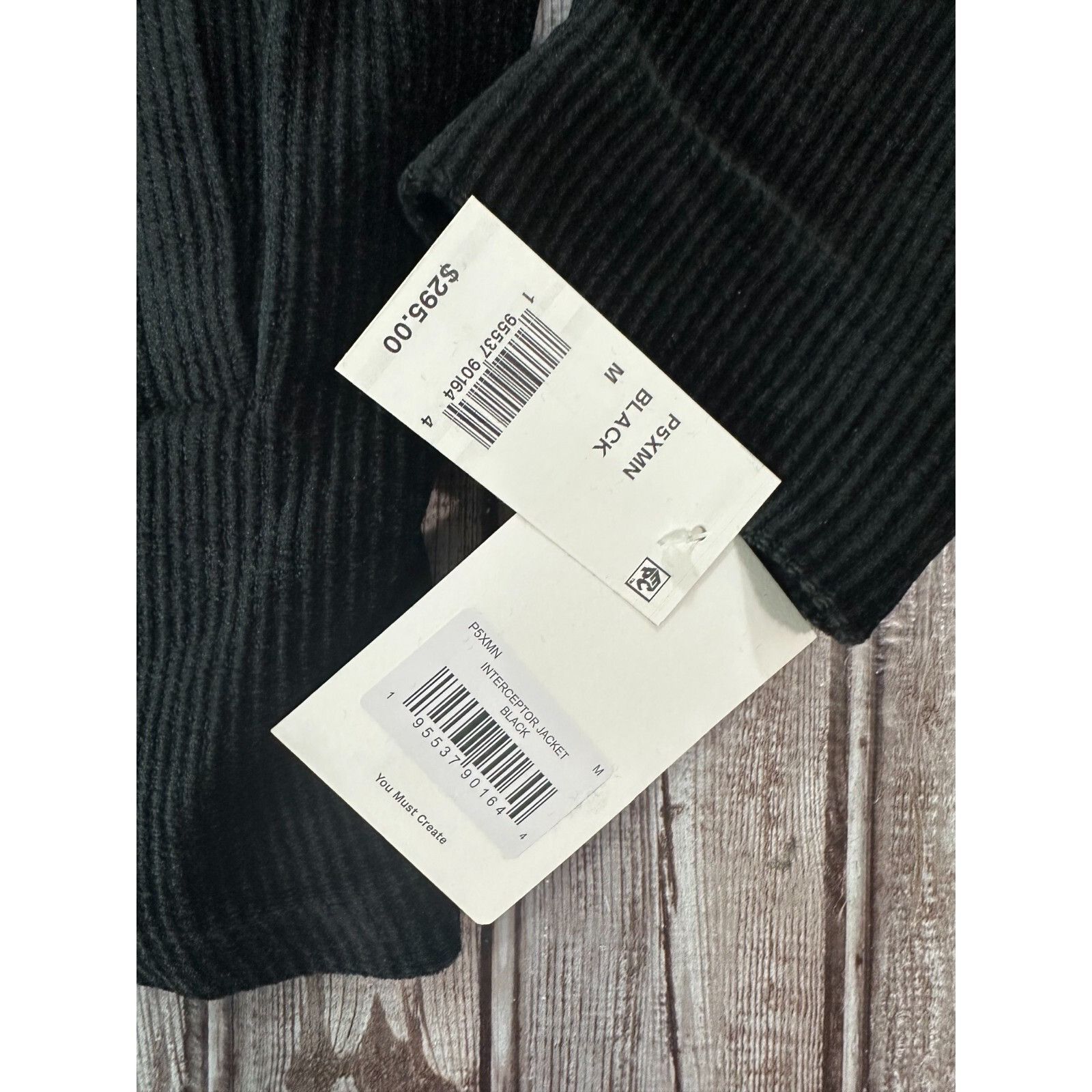 YMC YMC Interceptor Velour Corduroy Jacket Sz M color Black NWT Size US M / EU 48-50 / 2 - 3 Thumbnail