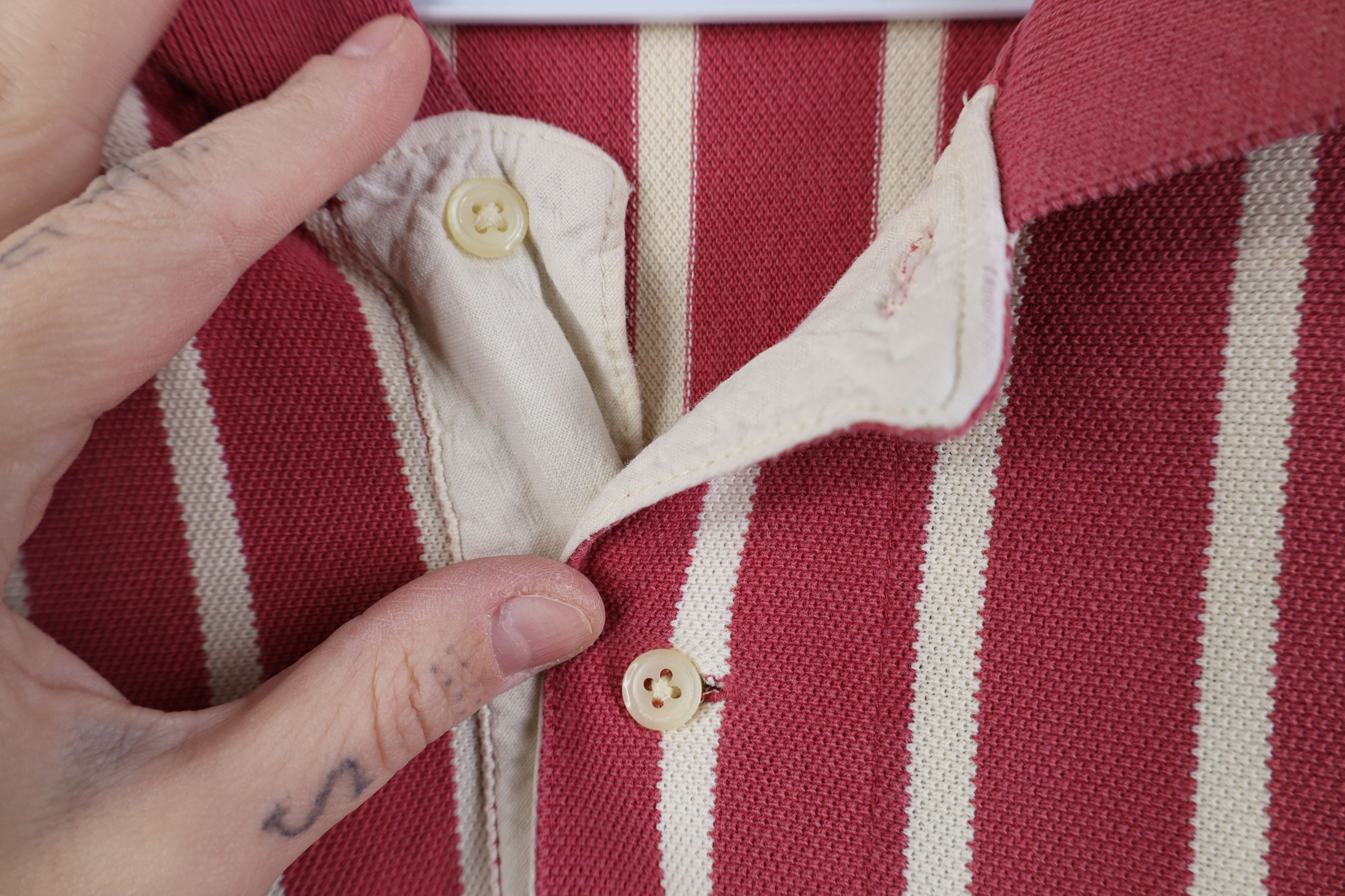 Ralph Lauren Vintage 90s Ralph Lauren Block Golf Polo Shirt Cotton USA Size US XL / EU 56 / 4 - 5 Thumbnail