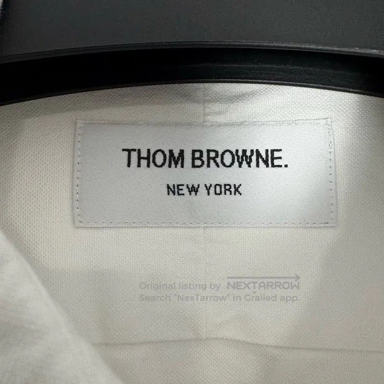 Thom Browne Thom Browne Ribbed Long Sleeve Shirt Size US M / EU 48-50 / 2 - 3 Thumbnail
