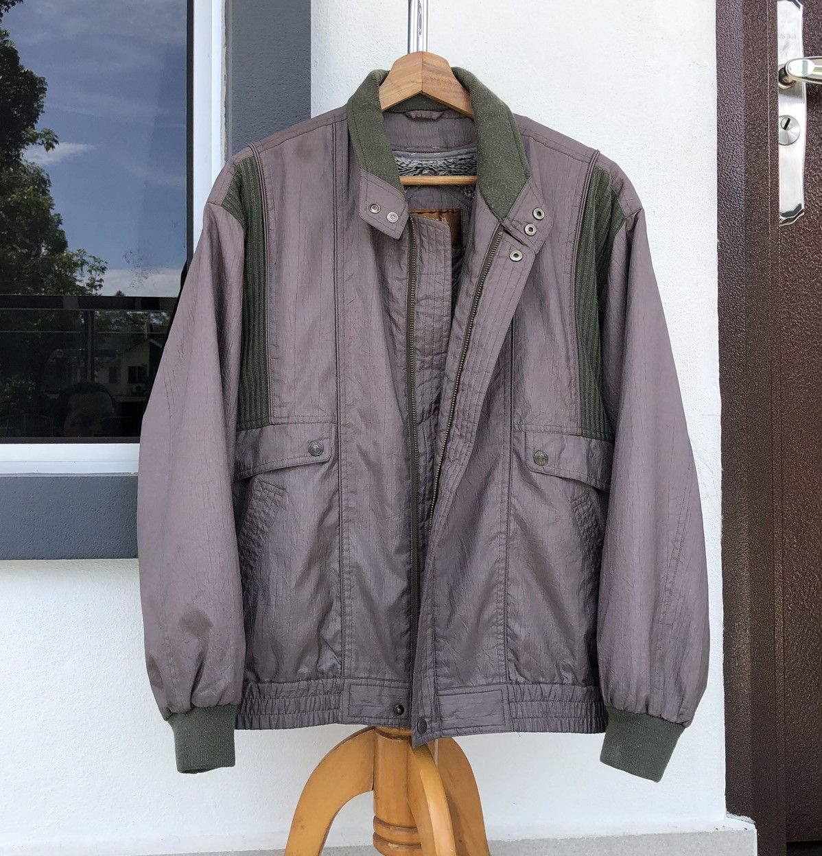 Japanese Brand Vintage CREALY Men’s Bomber Jacket Size US M / EU 48-50 / 2 - 1 Thumbnail