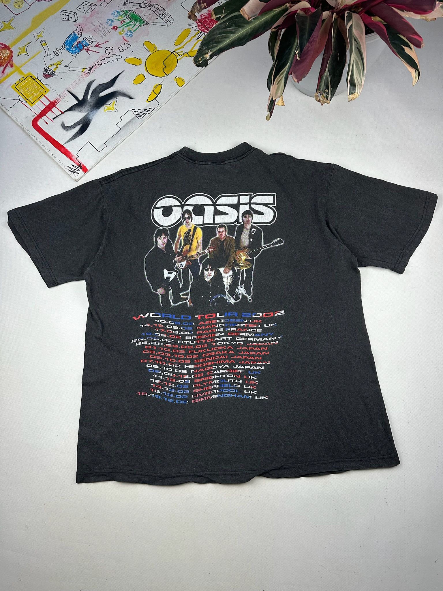 Band Tees Vintage oasis British Rock Band Tee Size US XL / EU 56 / 4 - 2 Thumbnail