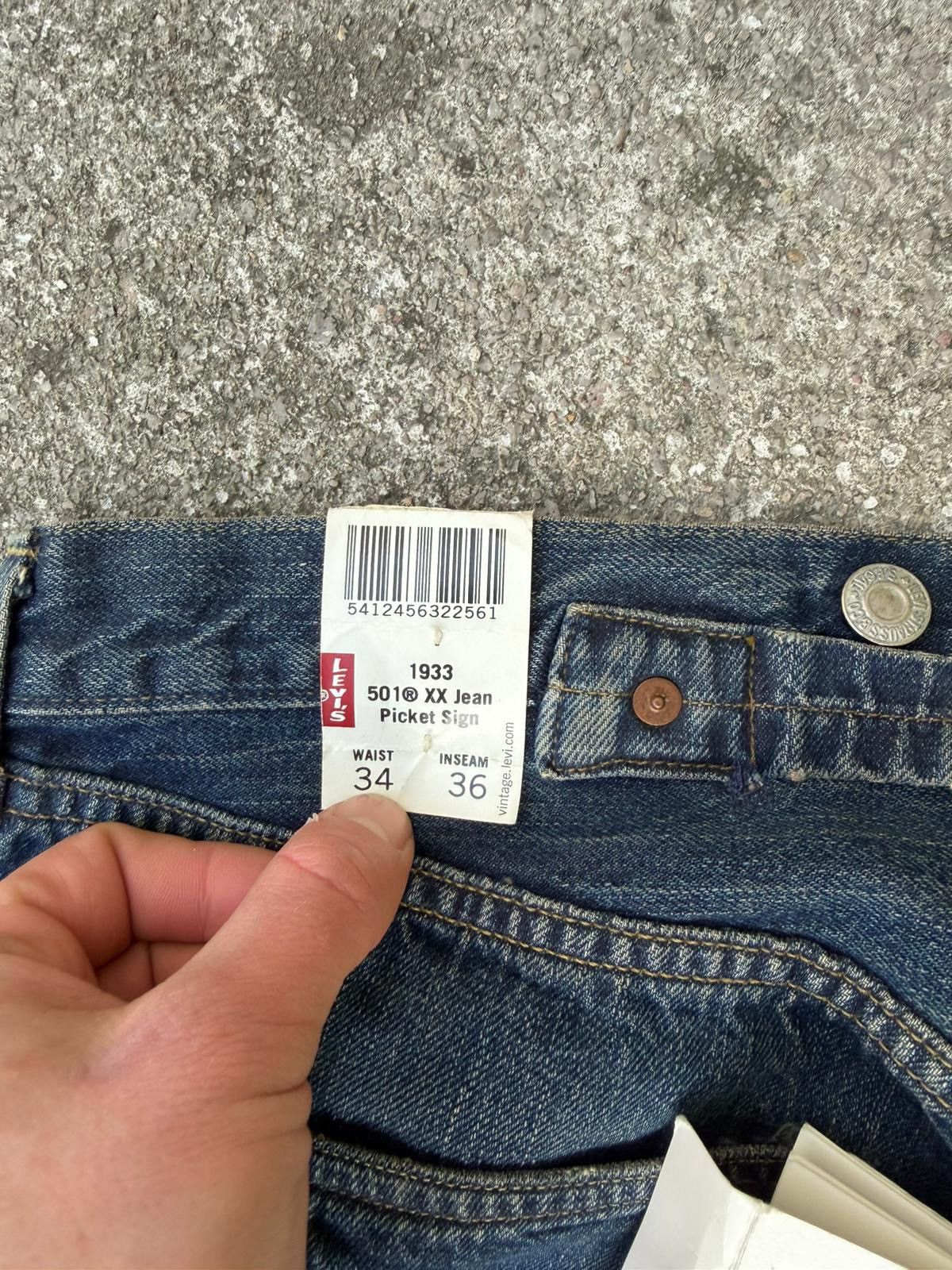 Levi's Vintage Clothing Levi’s Vintage Clothing 1933 501XX Size US 34 / EU 50 - 4 Thumbnail