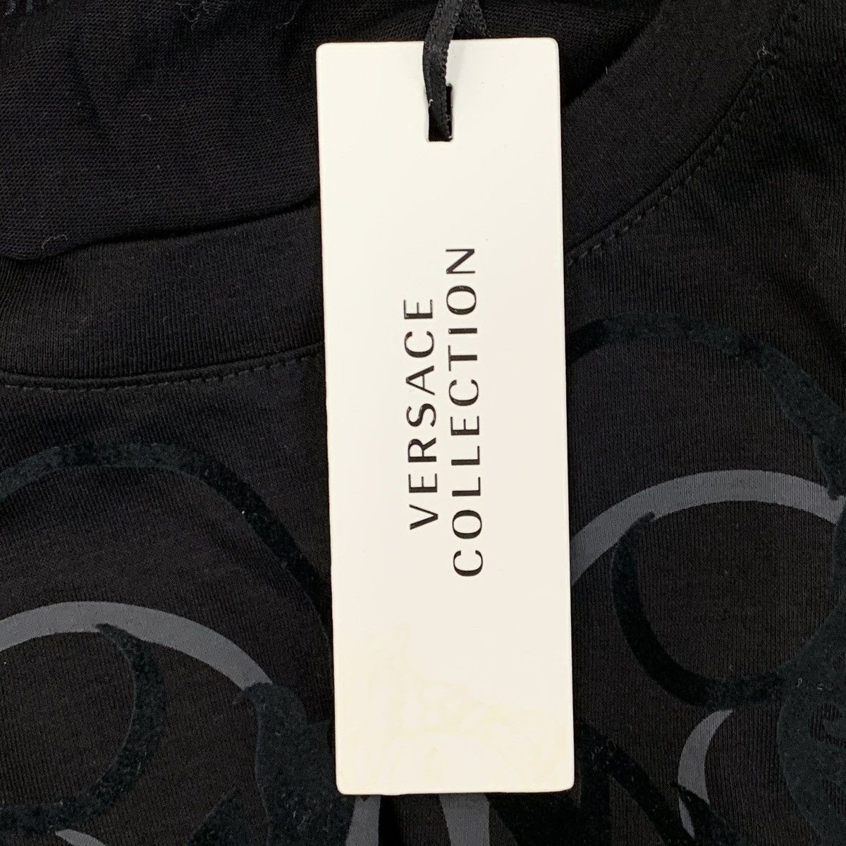 Versace Versace Black Floral Print Short Sleeve T-Shirt K26WX Size US L / EU 52-54 / 3 - 8 Thumbnail