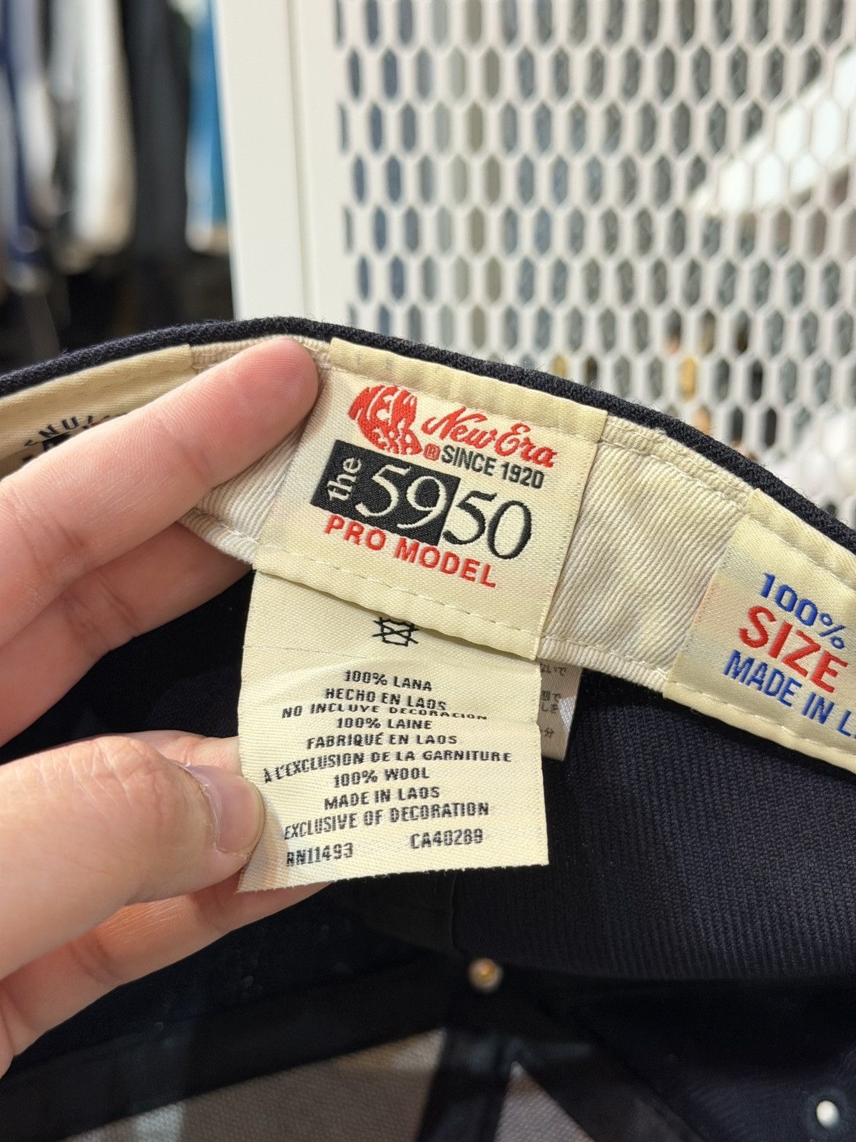 Essentials Essentials FOG x New Era 59Fifty Cap Size 32 - 10 Thumbnail