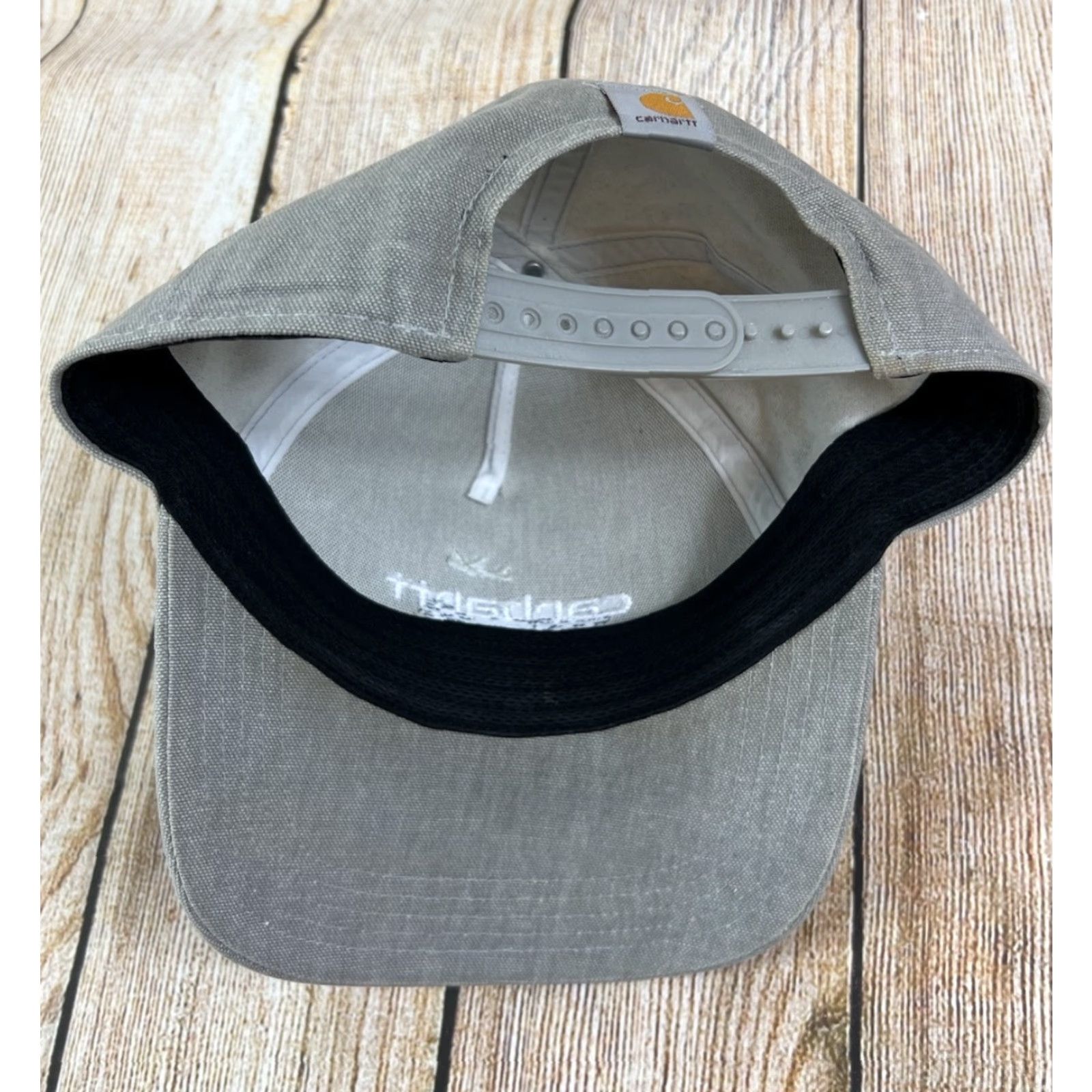 Carhartt Carhartt Snapback Hat Grey One Size Men Adjustable Outdoor Classic Solid Built For The Elements Size ONE SIZE - 3 Thumbnail