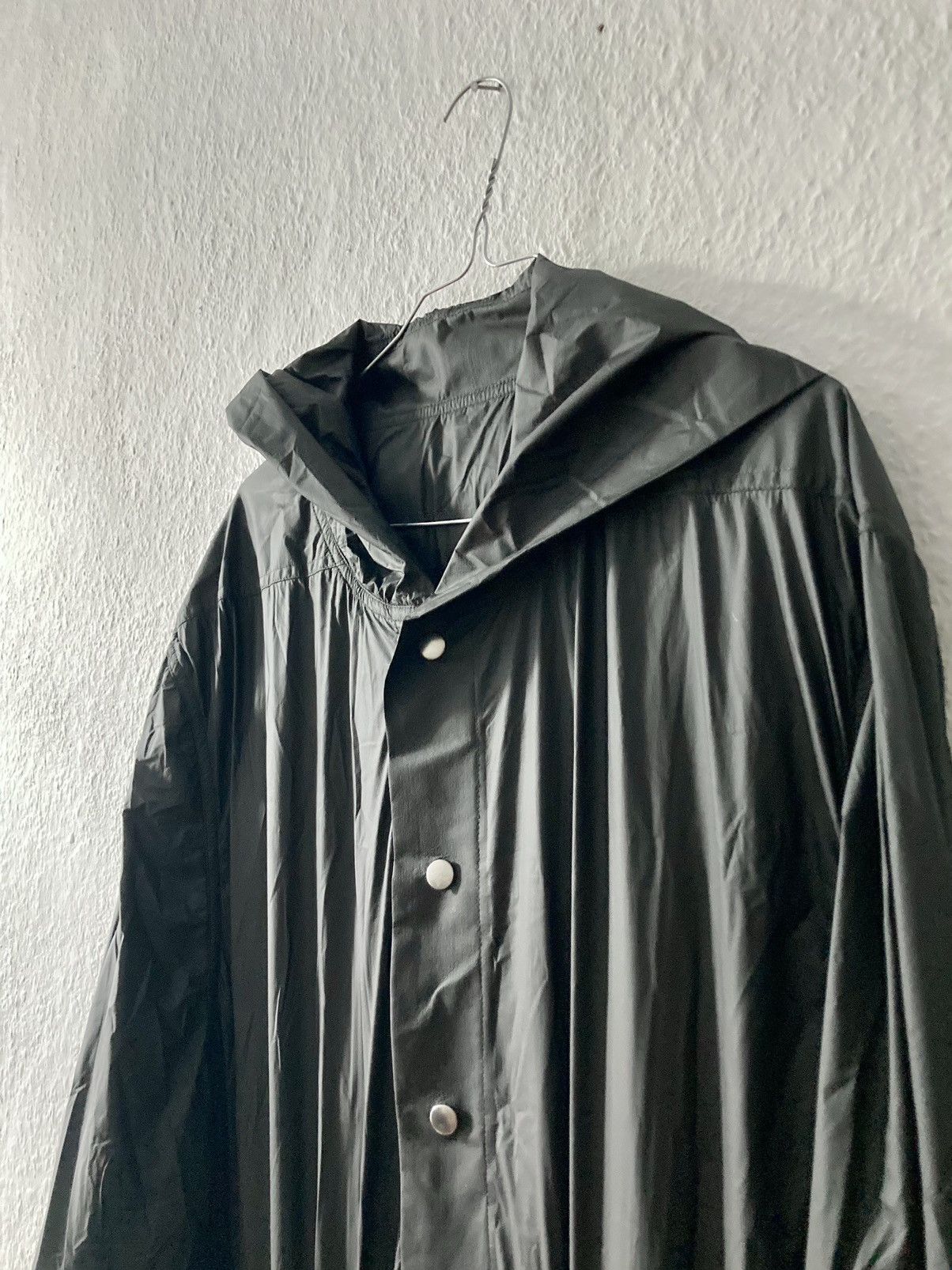Rick Owens S/S 20 "TECUATL" Calf Leather Pocket Raincoat Rick Owens Size US M / EU 48-50 / 2 - 3 Thumbnail