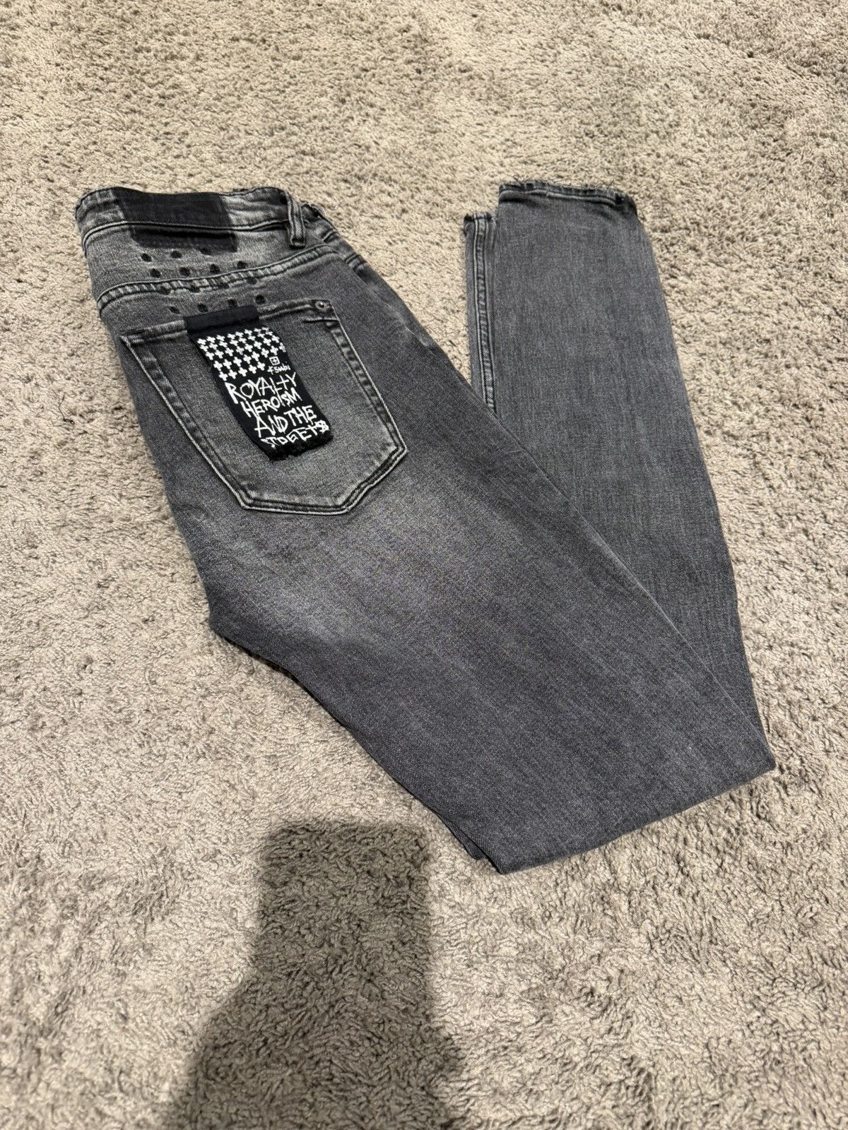 Ksubi Mens Black & Grey Ksubi jeans Size US 31 - 1 Thumbnail