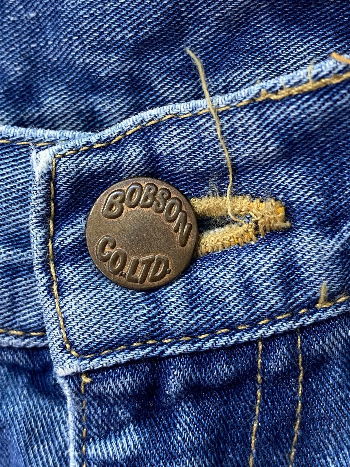 Japanese Brand Japanese Brand Bobson Faded Blue Wash Baggy style Jeans Size US 28 / EU 44 - 13 Thumbnail