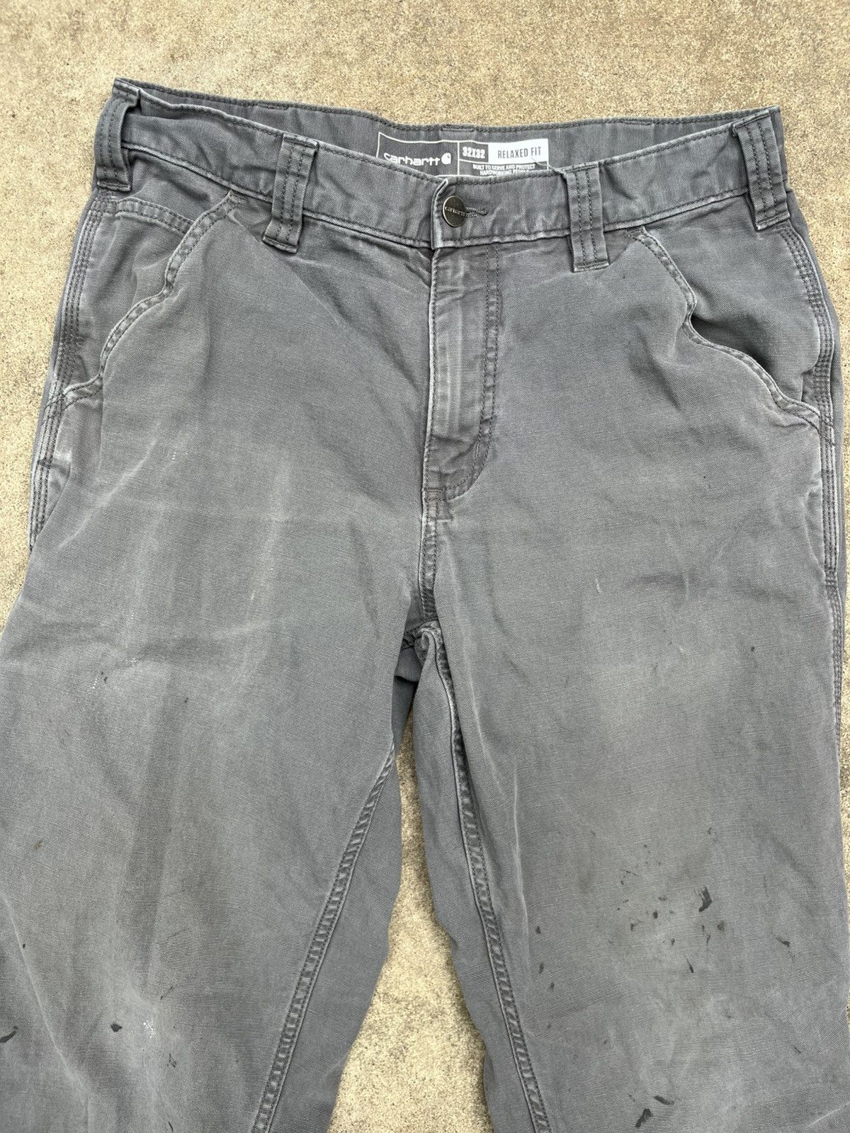 Carhartt Gray Carhartt Workwear Cargo Pants Size US 32 / EU 48 - 2 Thumbnail