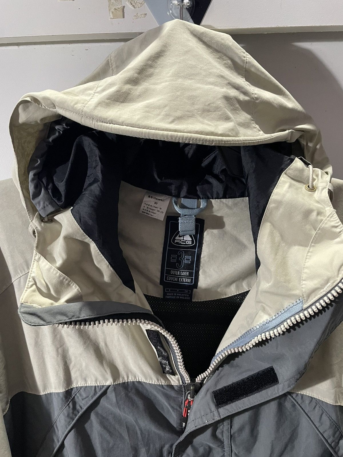 Vintage Vintage ACG jacket Hoodie brim Storm Fit Made In Malaysia Size US S / EU 44-46 / 1 - 3 Thumbnail