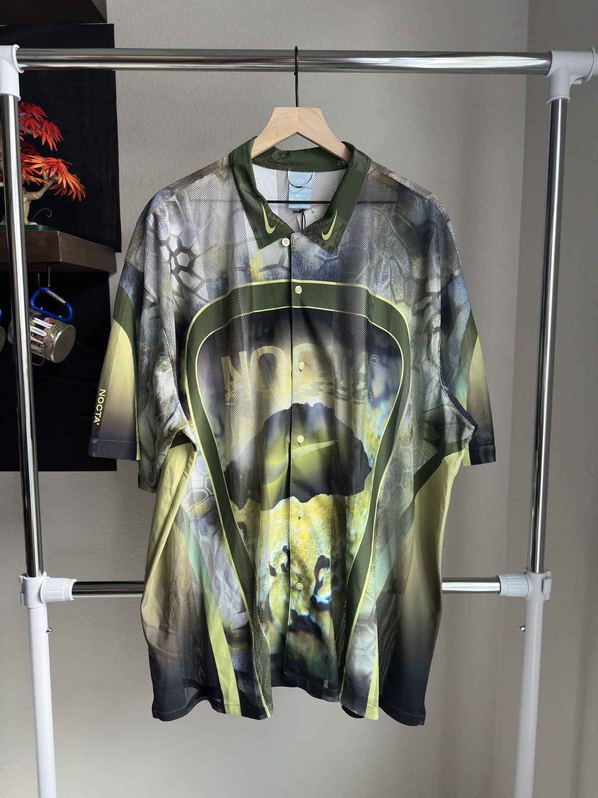 NOCTA Tito Neeks Button Up Shirt Size US XXL / EU 58 / 5 - 1 Thumbnail