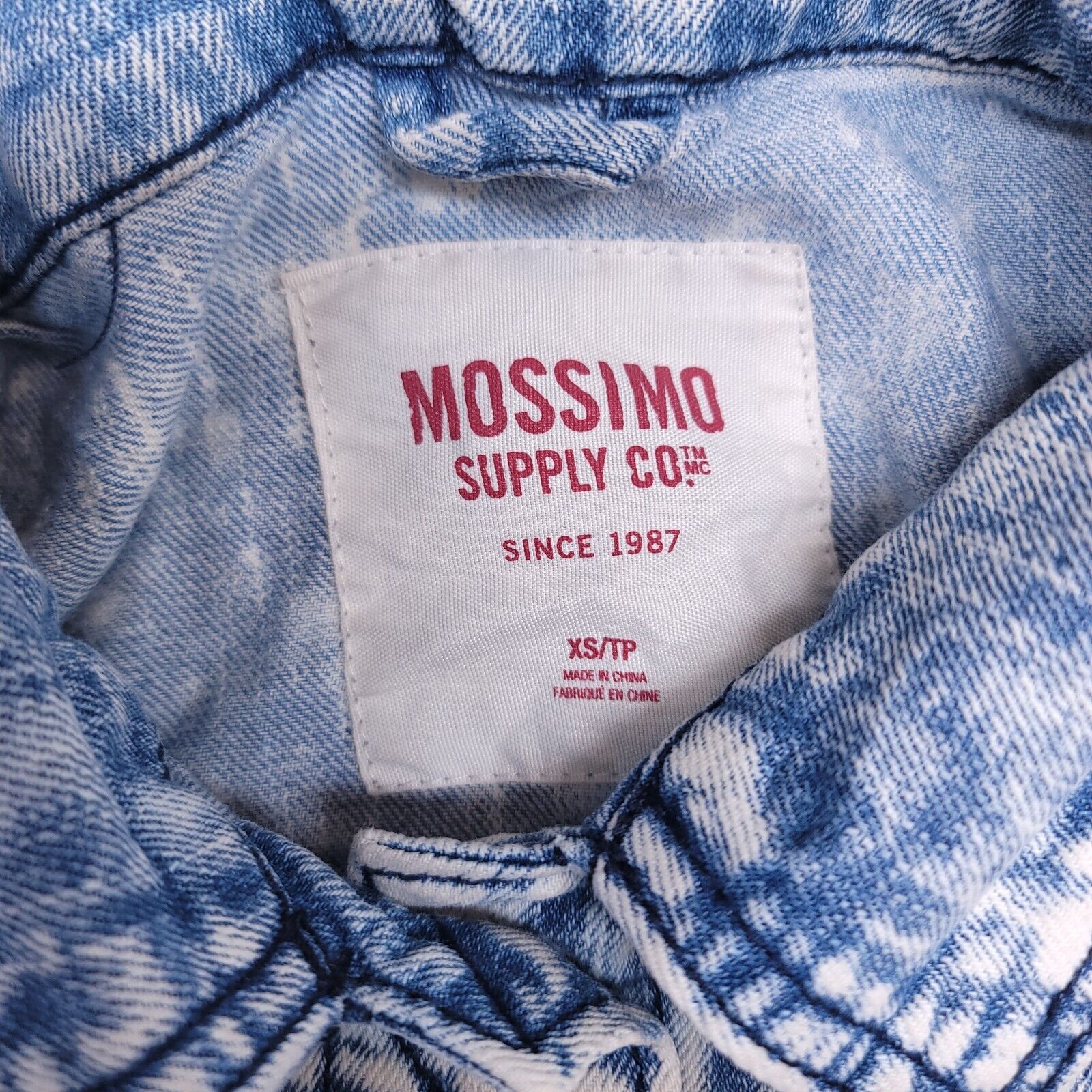 Mossimo Mossimo Casual Denim Long Sleeve Jacket Womens Size XS Blue Size XS / US 0-2 / IT 36-38 - 3 Thumbnail