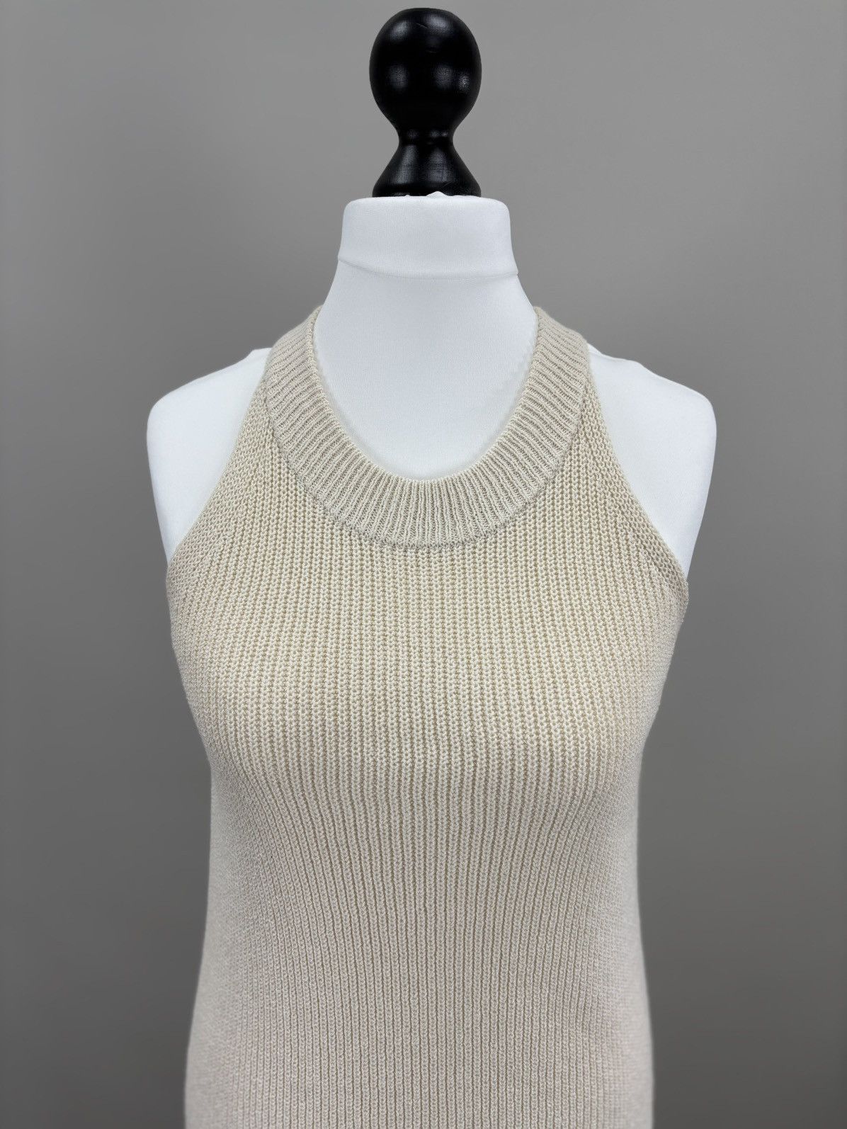 Allsaints × Designer Womens dress AllSaints Size XS/S Color Beige Size S / US 4 / IT 40 - 3 Thumbnail