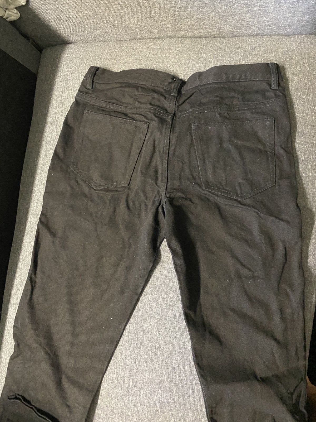 Revenge Revenge embroidered denim jeans Size US 31 - 3 Thumbnail