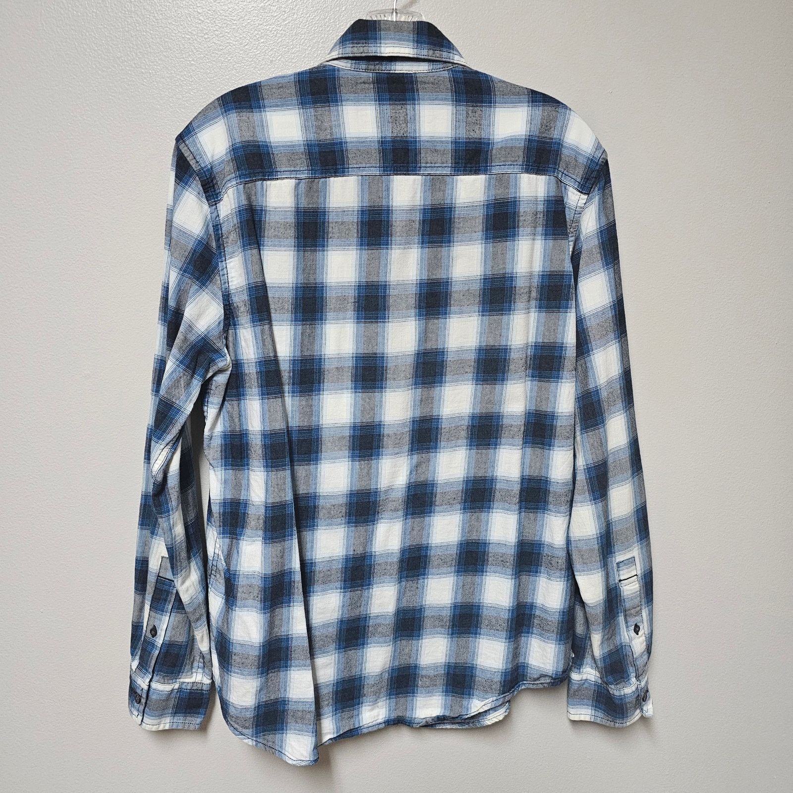 Calvin Klein Men's Calvin Klein Jeans 100% Cotton Plaid Shirt Size Medium Size US M / EU 48-50 / 2 - 2 Thumbnail