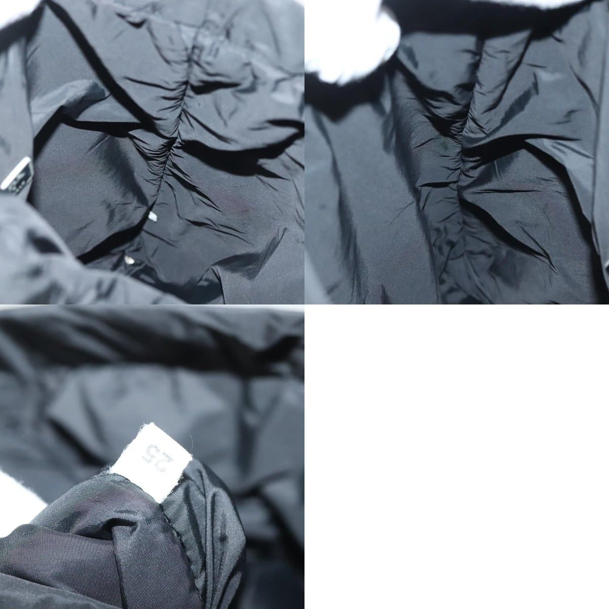Prada PRADA Sports Backpack Nylon Black Silver Size ONE SIZE - 12 Thumbnail