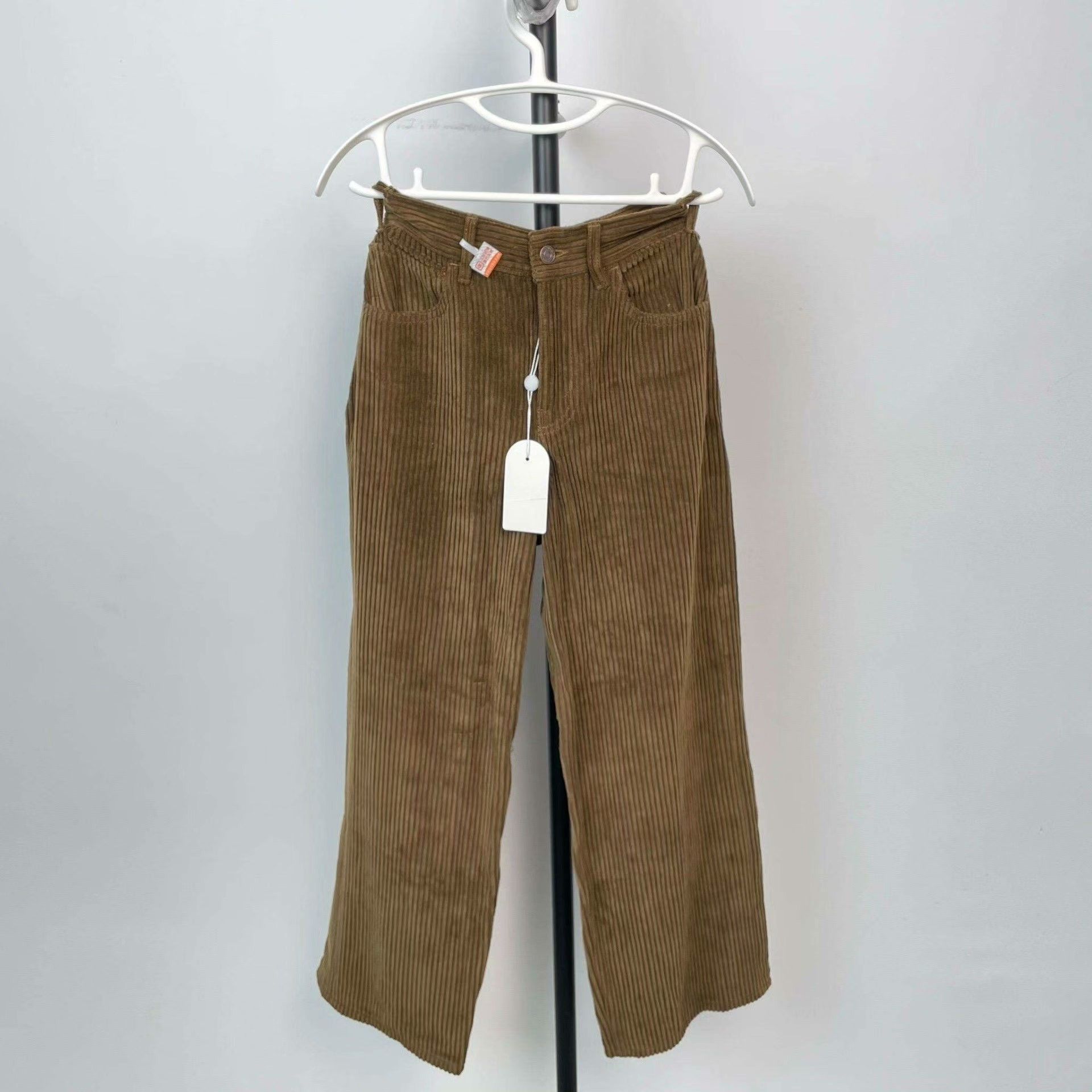 Celine Celine Corduroy Brown Pants 24 Women Size 24" / US 00 / IT 34 - 1 Thumbnail