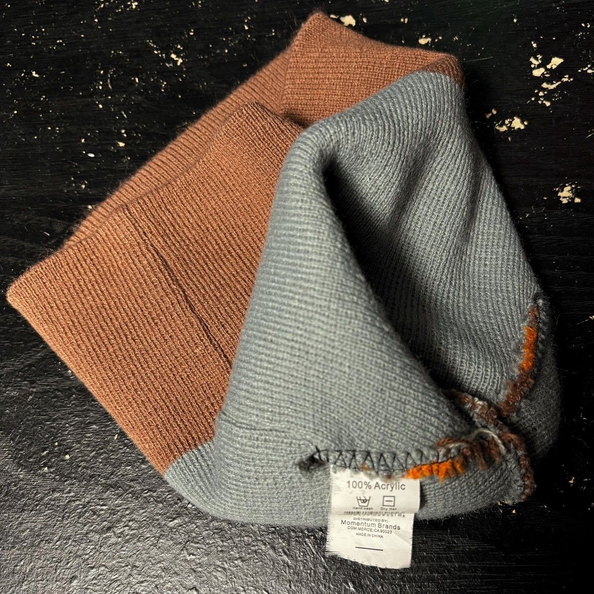 Other Vintage Y2K Striped Beanie Size ONE SIZE - 4 Thumbnail