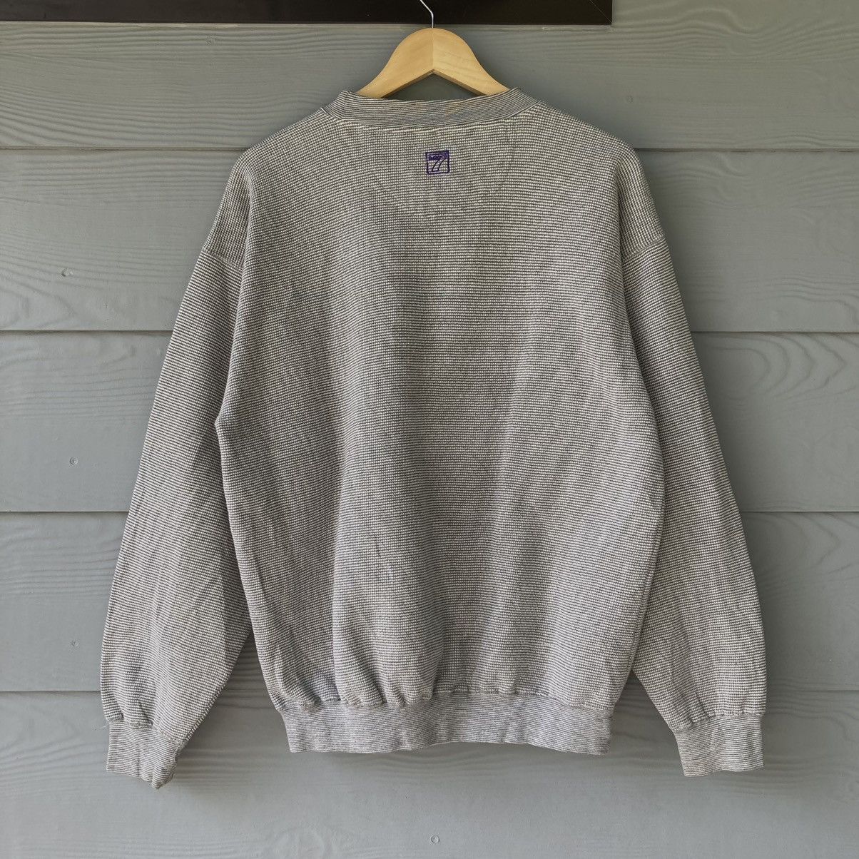 Vintage Vintage 90s Washington Huskies University Grey Sweatshirt Size US L / EU 52-54 / 3 - 6 Thumbnail