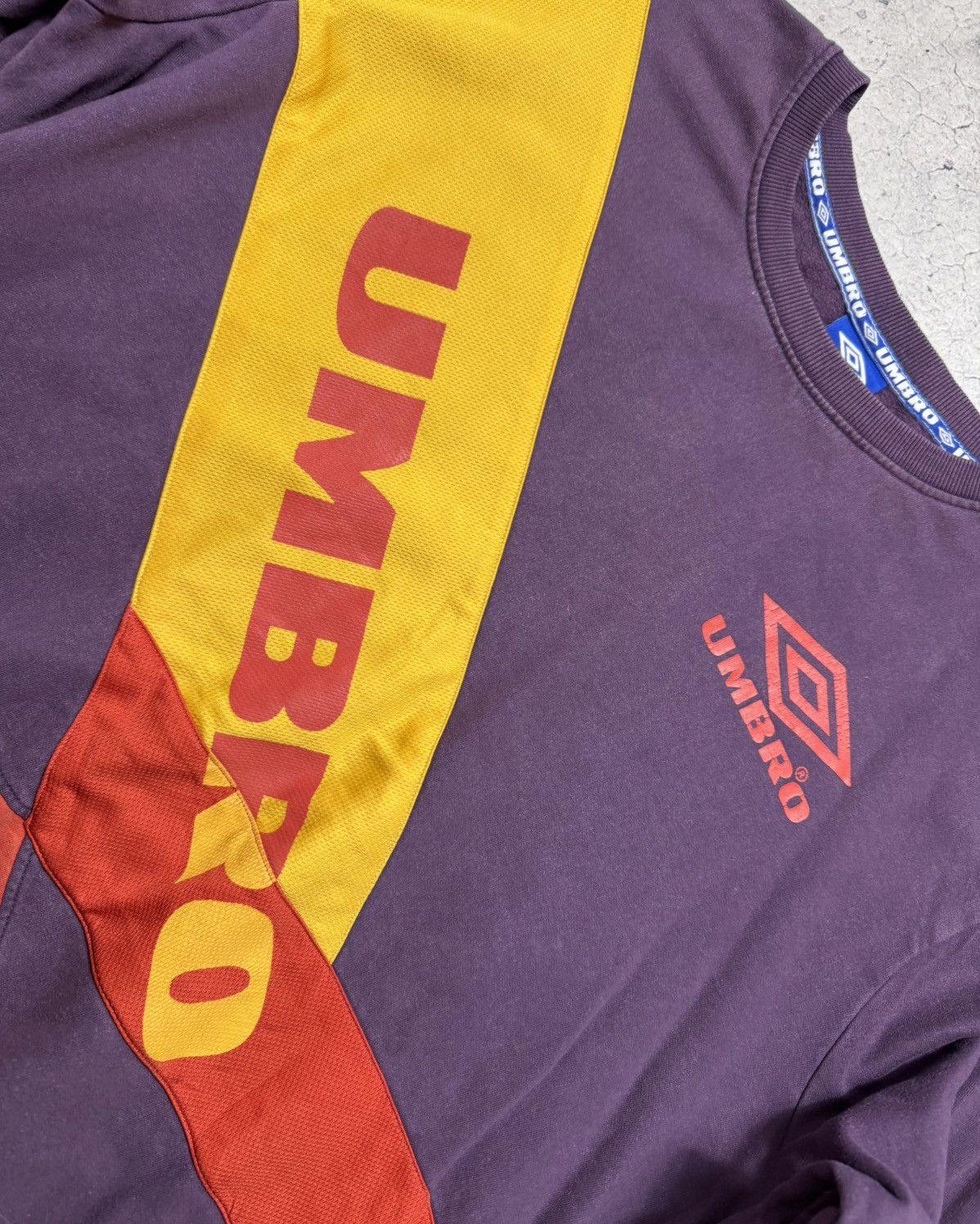 Umbro Umbro Big Logo Vintage 90’s Sweatshirt Size US XXL / EU 58 / 5 - 6 Thumbnail