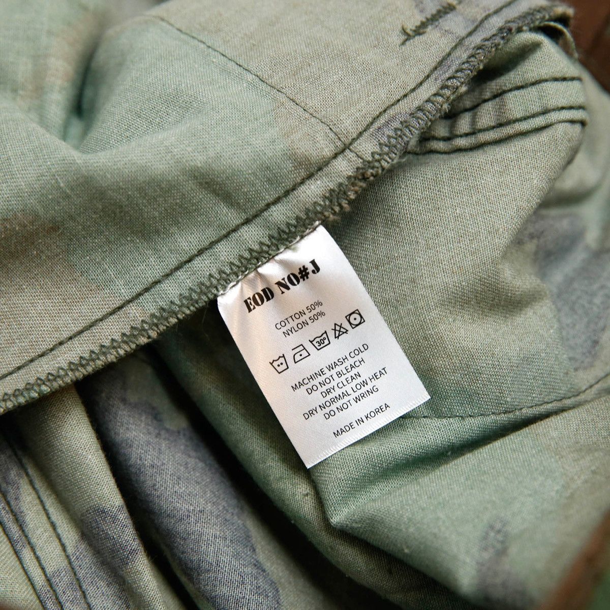 Vintage Woodland BDU Bermuda (Rip Stop) Size US 35 - 6 Thumbnail