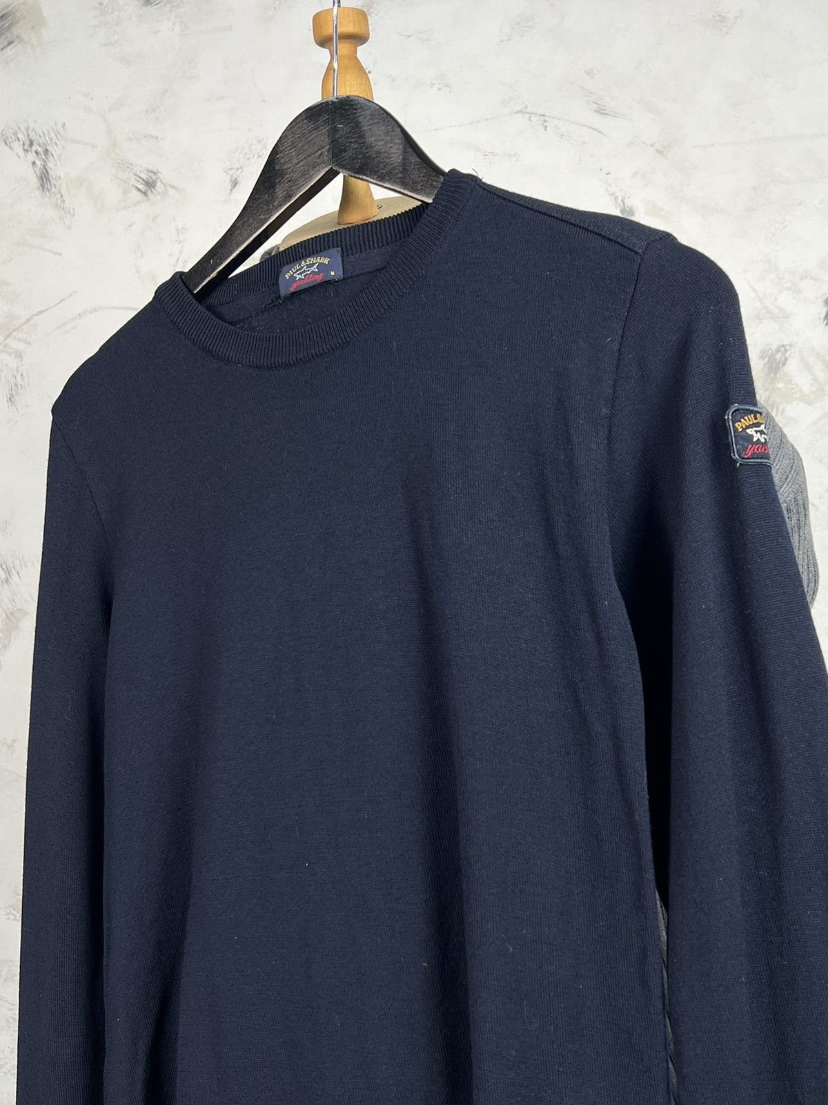 Paul & Shark Paul & Shark Yachting Crewneck Knit Sweater Size S - M Size US M / EU 48-50 / 2 - 2 Thumbnail