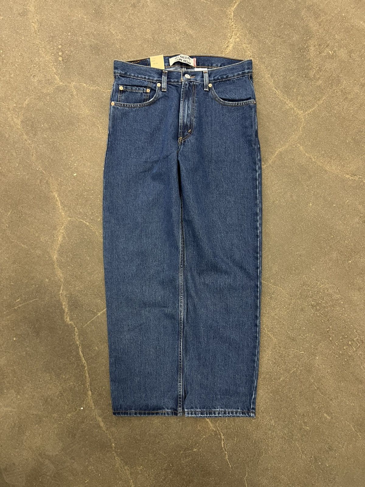 Levi's × Vintage 2007 Levi’s 550 Relaxed Fit Denim Jeans DEADSTOCK Size US 33 - 1 Thumbnail