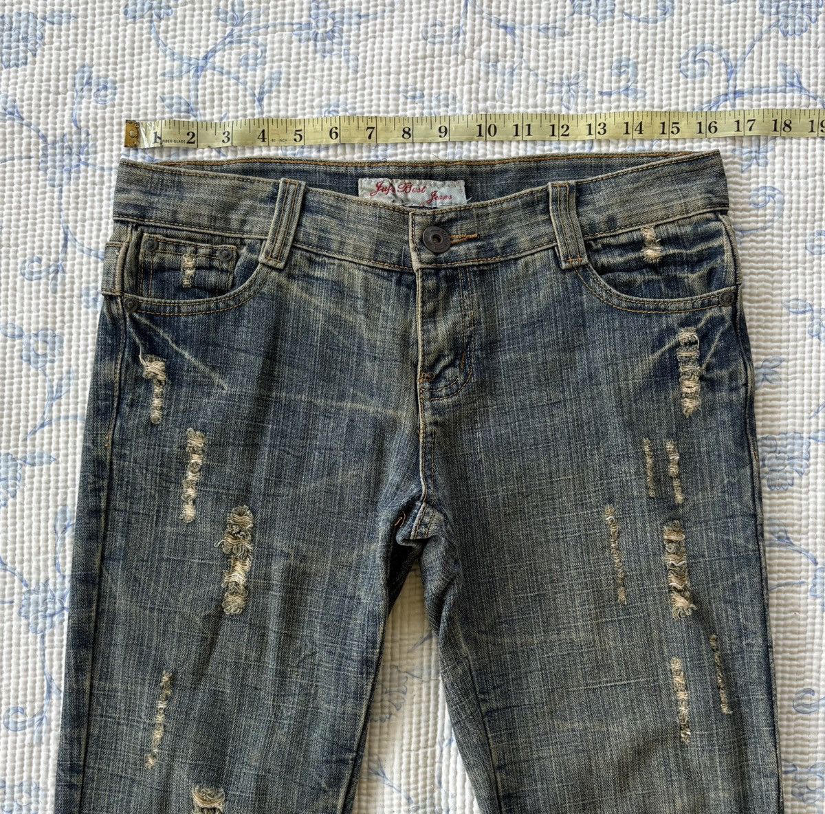 Vintage Vintage ZLR Streetwear Jeans Distressed Denim Size US 32 / EU 48 - 18 Thumbnail
