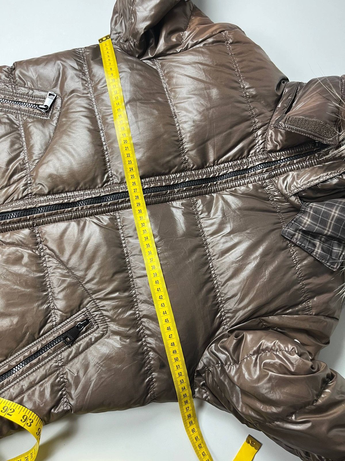 Burberry 00’ Japanese Burberry fur puffer jacket Size US L / EU 52-54 / 3 - 12 Thumbnail