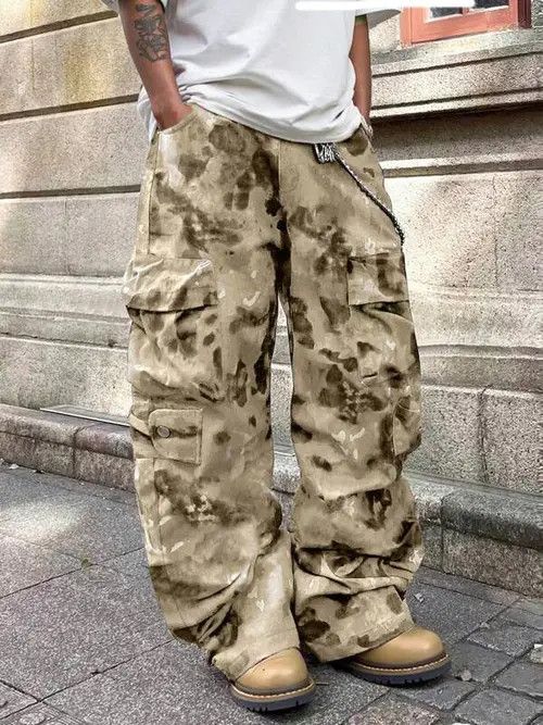 Japanese Brand RETRO Cargo Y2K Pants Size US 36 / EU 52 - 2 Thumbnail