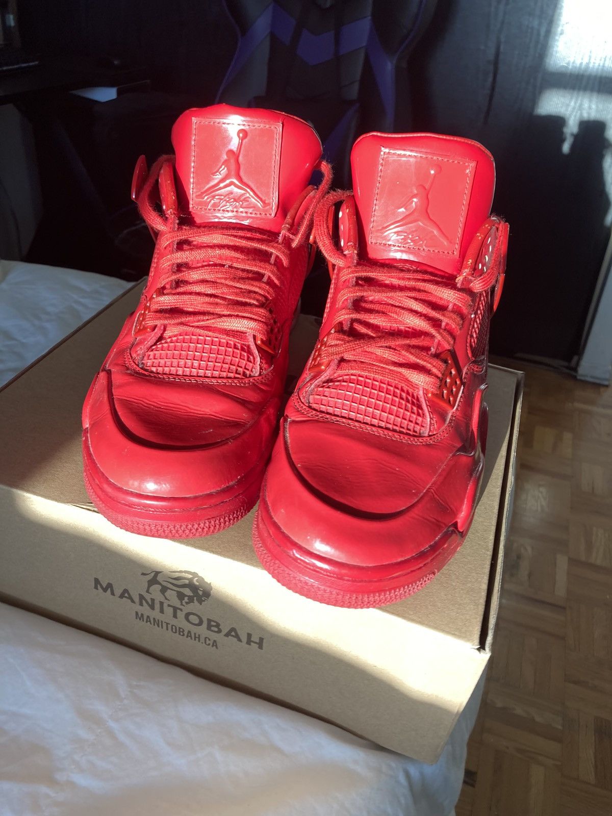 Jordan Brand Jordan 4 Retro 11Lab4 Red Size US 8.5 / EU 41-42 - 7 Thumbnail