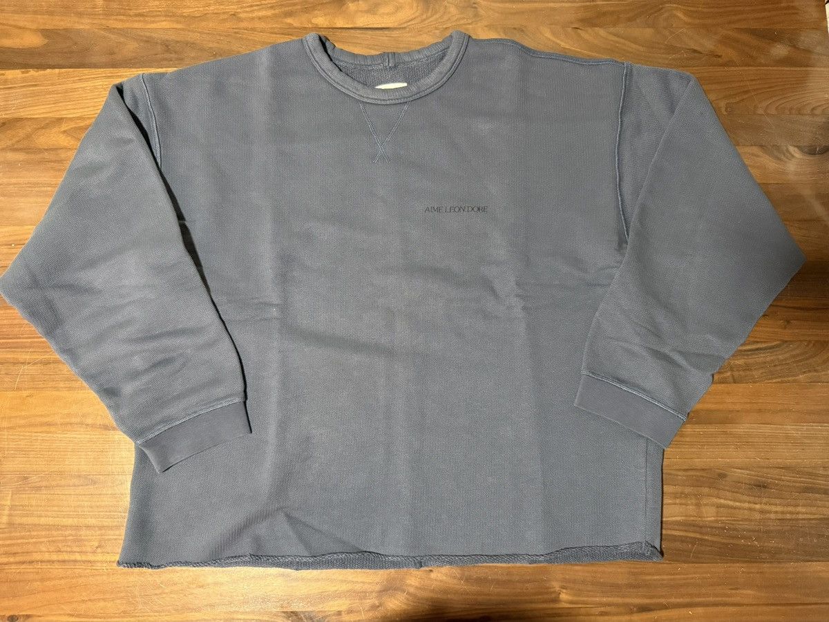 Aime Leon Dore Aimé Leon Dore Marina Crewneck Navy Sweatshirt Logo Size XXL Size US XXL / EU 58 / 5 - 3 Thumbnail