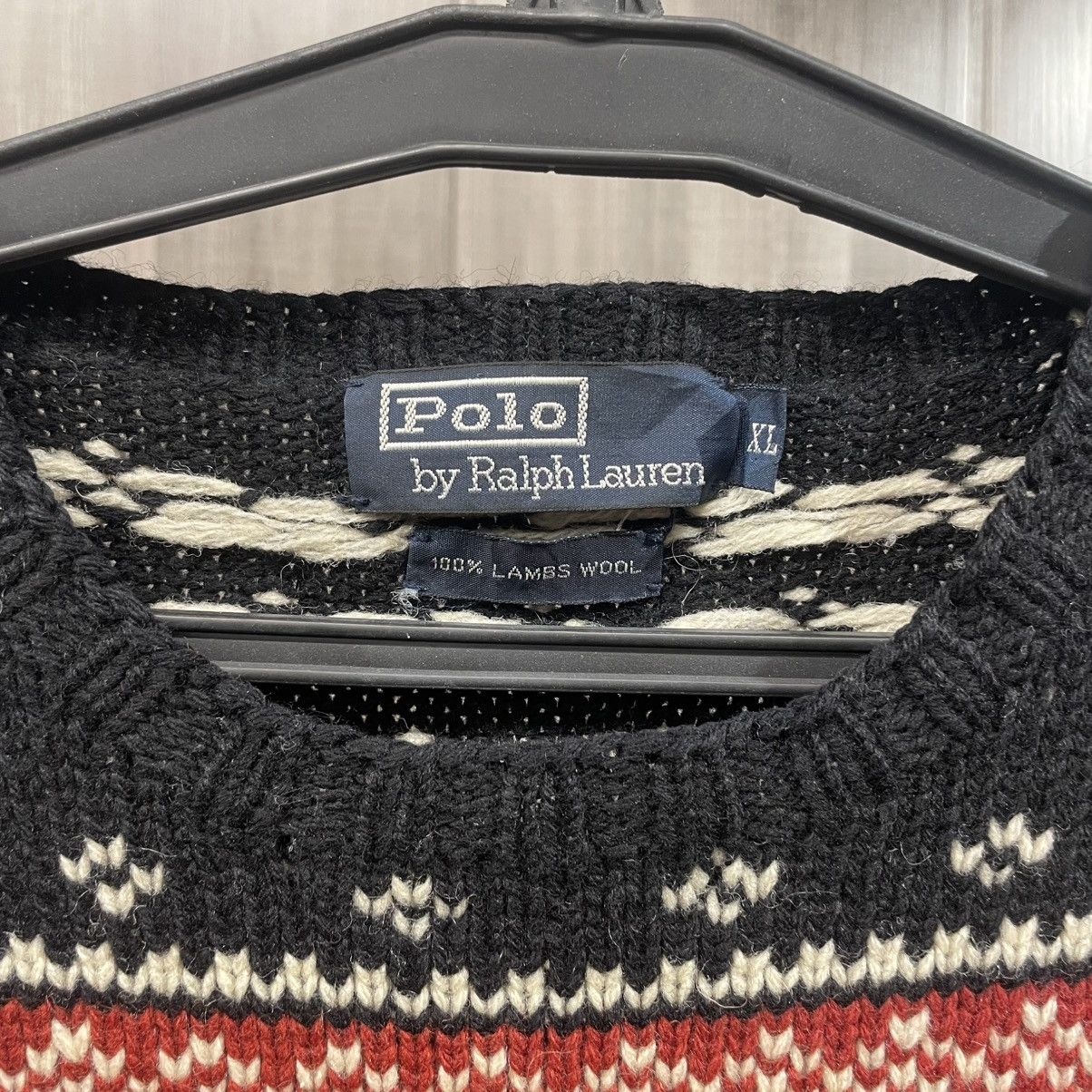 Ralph Lauren Vintage Polo Ralph Lauren Reindeer Fair Isle Sweater Size US XL / EU 56 / 4 - 14 Thumbnail