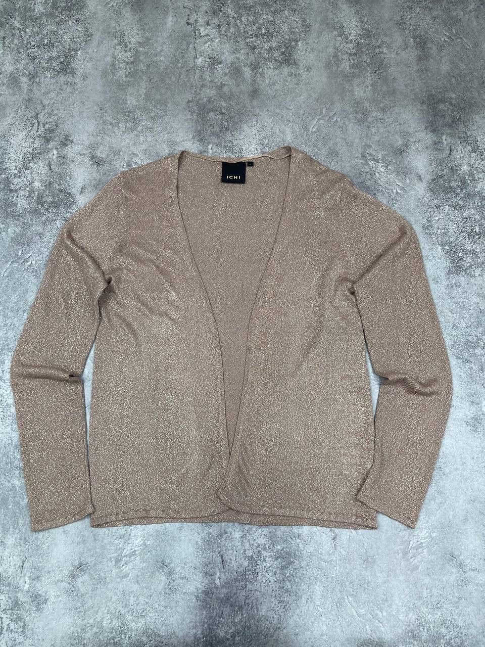 Other ICHI Women Lightweight Cardigan Beige Size M Size M / US 6-8 / IT 42-44 - 1 Thumbnail