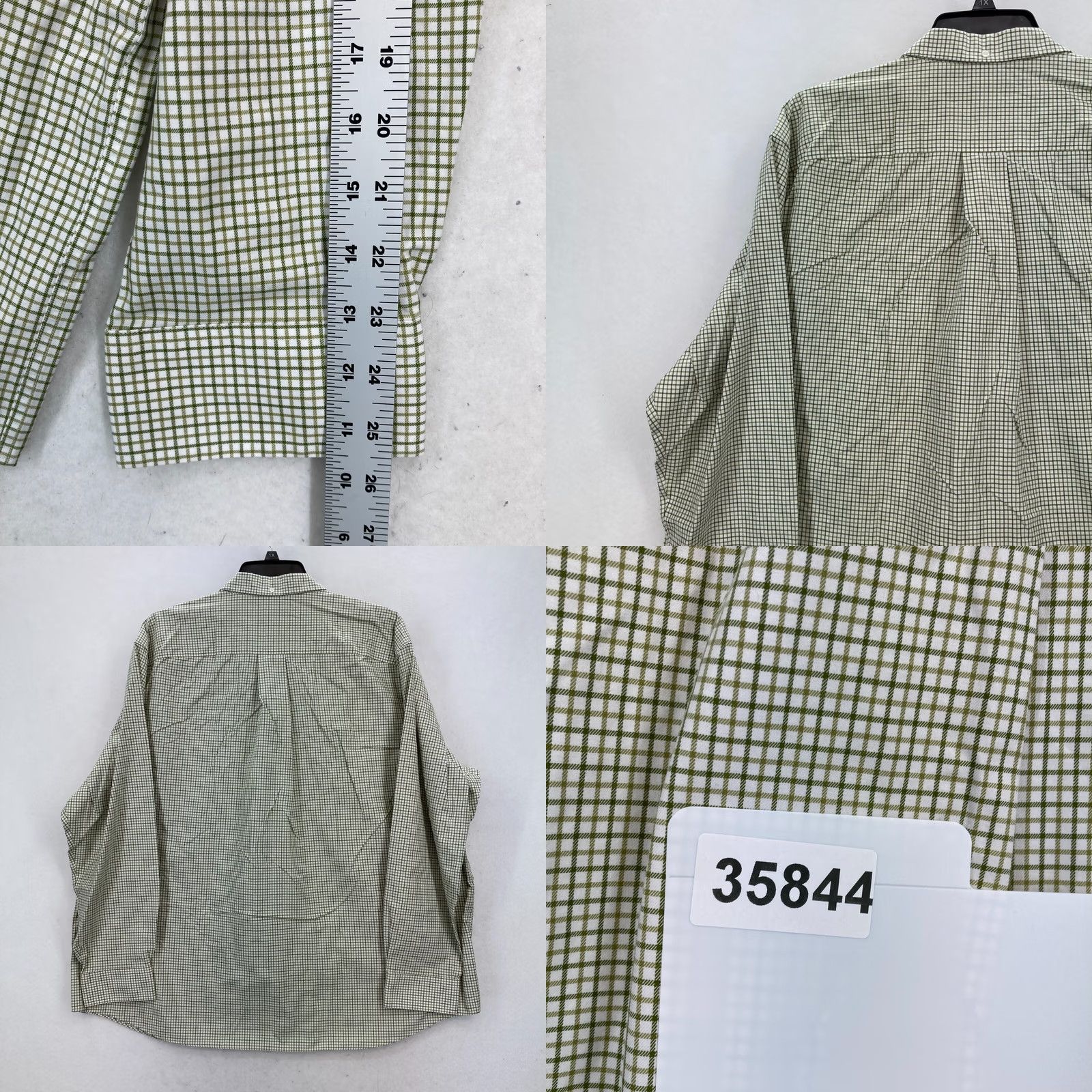 Vintage Duluth Wrinklefighter Relaxed Fit Long Sleeve Shirt 3XL Green Check Button Down Shirt Mens Regular 3XL Green Check Duluth Wrinklefighter Size US XXL / EU 58 / 5 - 8 Thumbnail