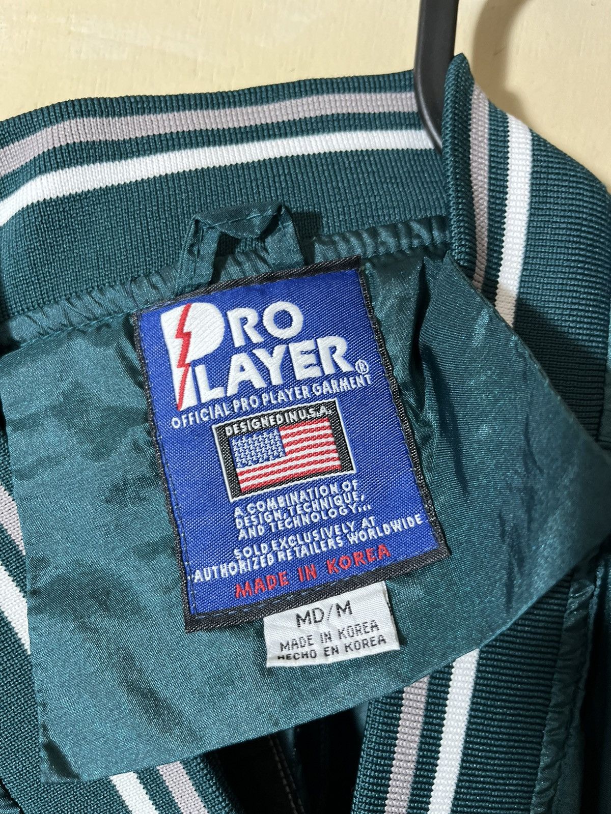 NFL × Pro Player Vintage Eagles Windbreaker Pullover Jacket Size US L / EU 52-54 / 3 - 3 Thumbnail