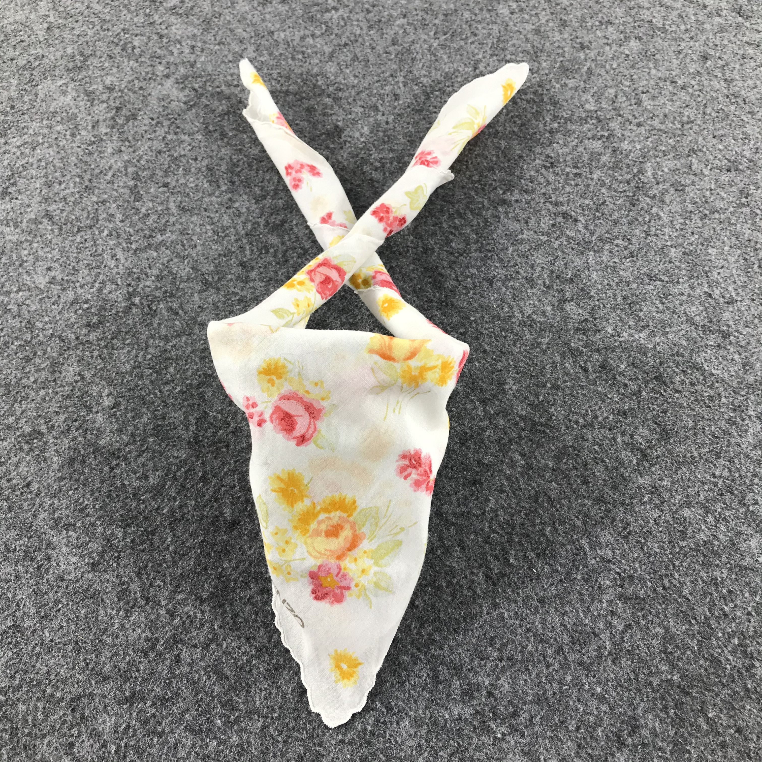 Kenzo × Vintage Kenzo Handkerchief Neckerchief Bandana H184 Size ONE SIZE - 1 Thumbnail