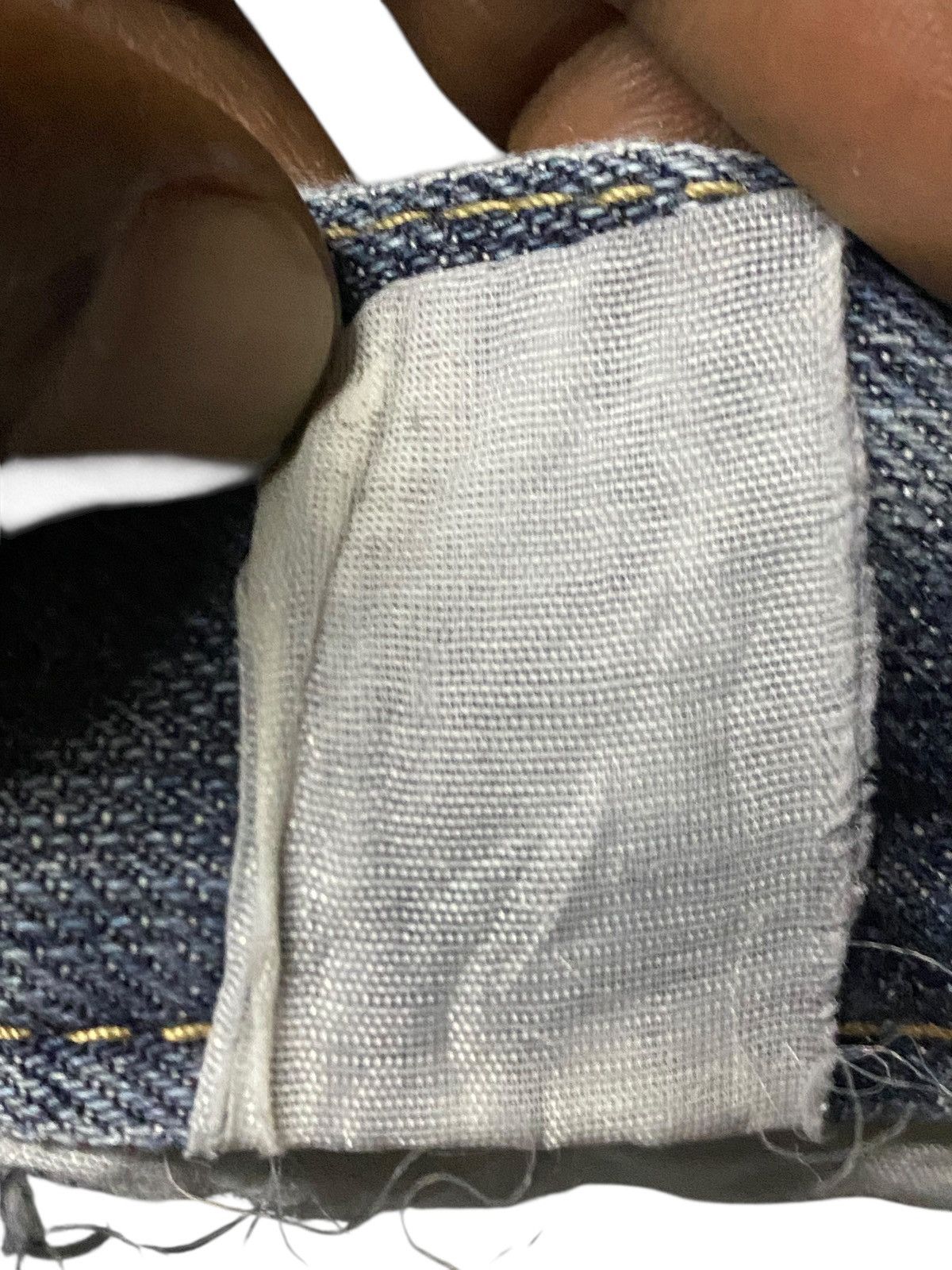 Japanese Brand Vintage Japanese Brand Stone Wash Distressed Baggy Jeans Size US 37 - 19 Thumbnail