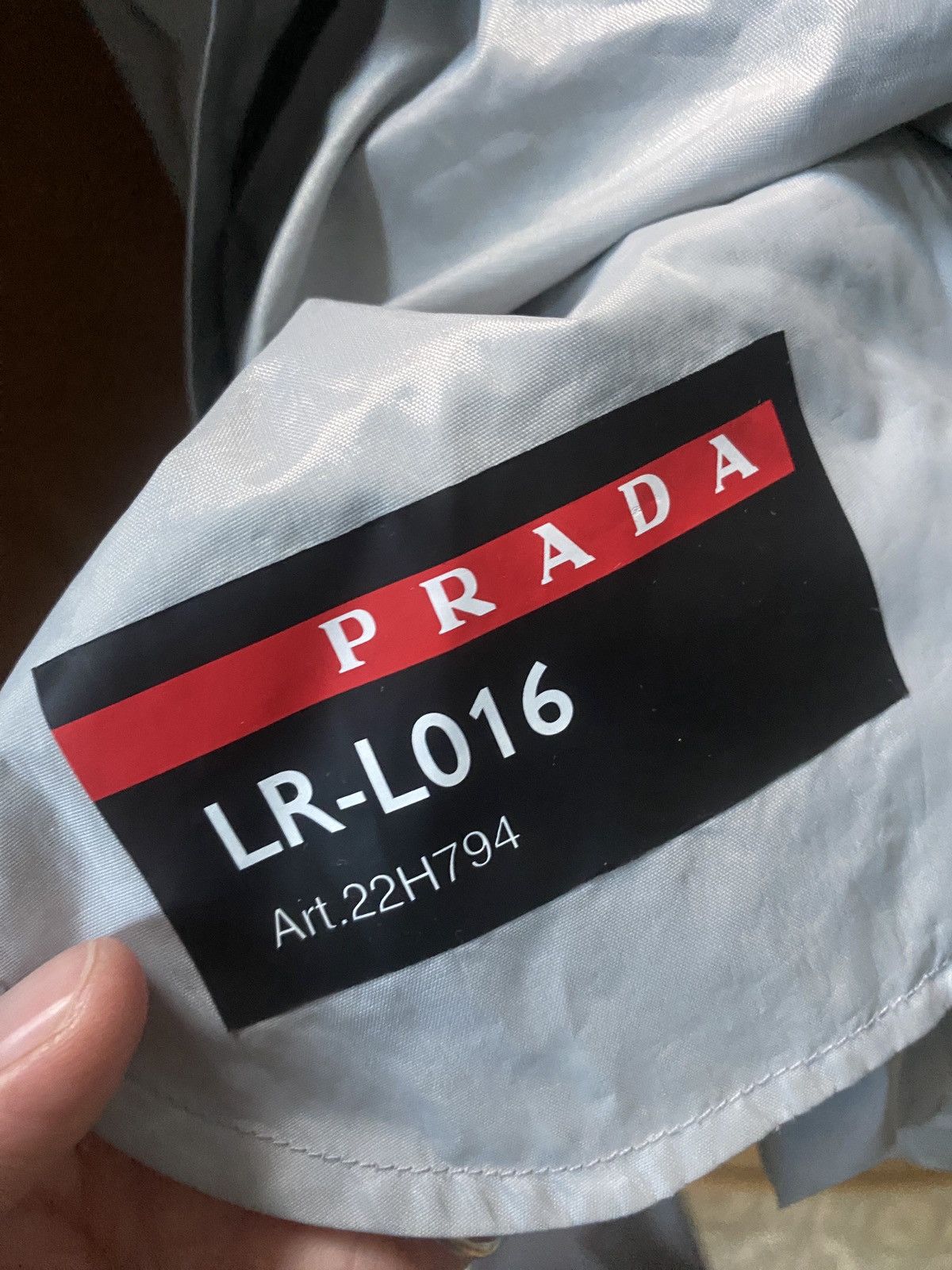 Prada Prada Gray nylon Velcro shorts reflective Size US 38 / EU 54 - 4 Thumbnail