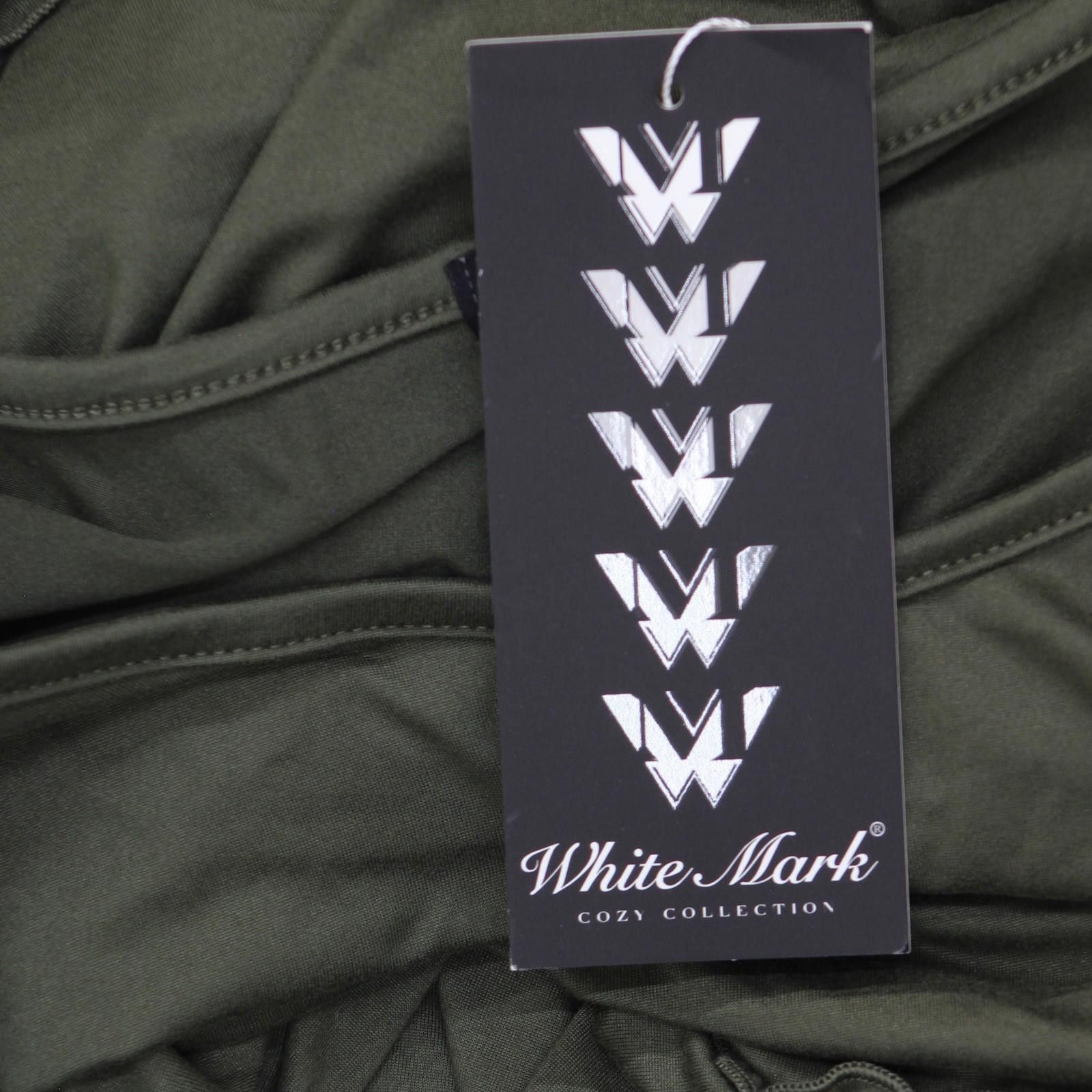 White Mark Nwt White Mark Tiered Calf Midi Dress Ps315 Olive Green 2x Size XXL / US 16-18 / IT 52-54 - 3 Thumbnail