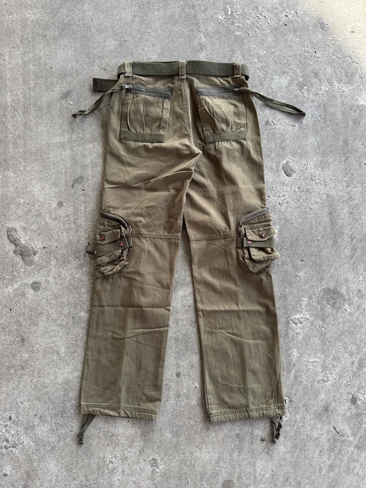 Other Japanese Free Knight Cargo Pants GOA Style Size US 29 - 8 Thumbnail