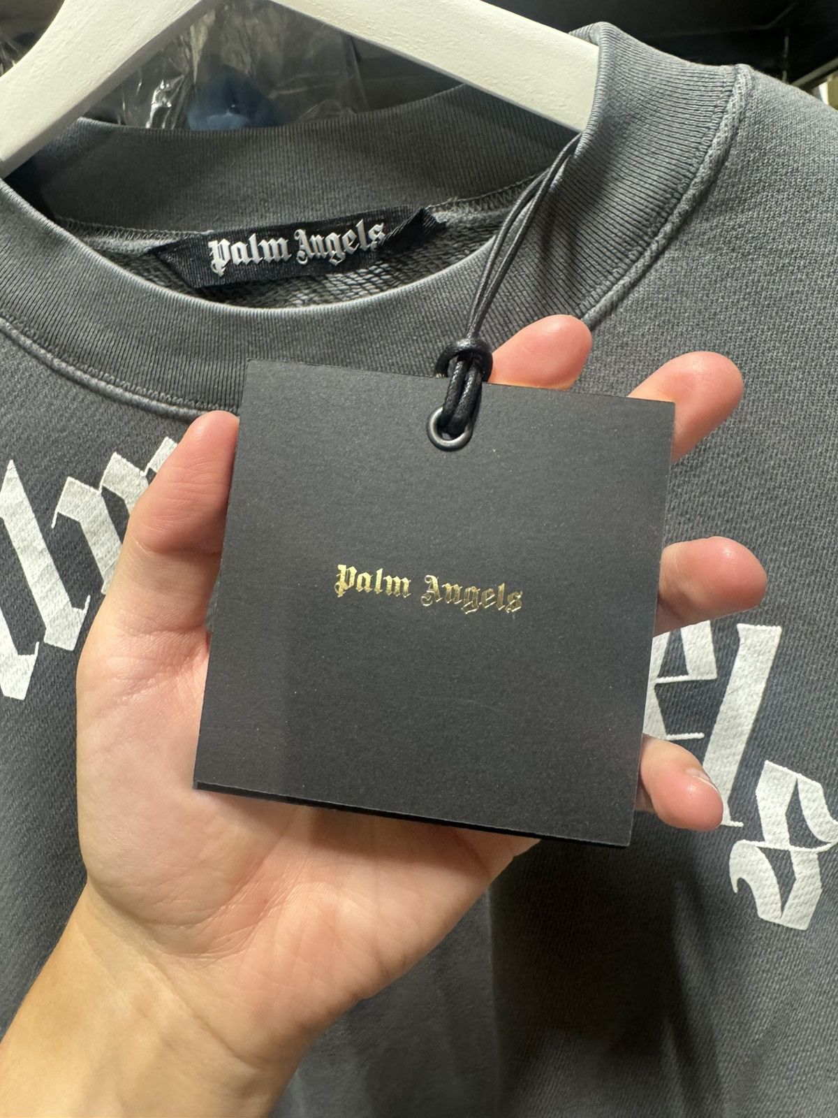 Palm Angels Palm Angels Curved Sweatshirt Size US L / EU 52-54 / 3 - 3 Thumbnail