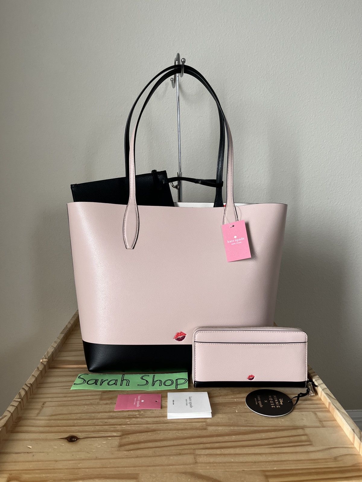 Kate Spade Kate Spade Minnie Mouse Large Reversible Tote Set Size ONE SIZE - 2 Thumbnail