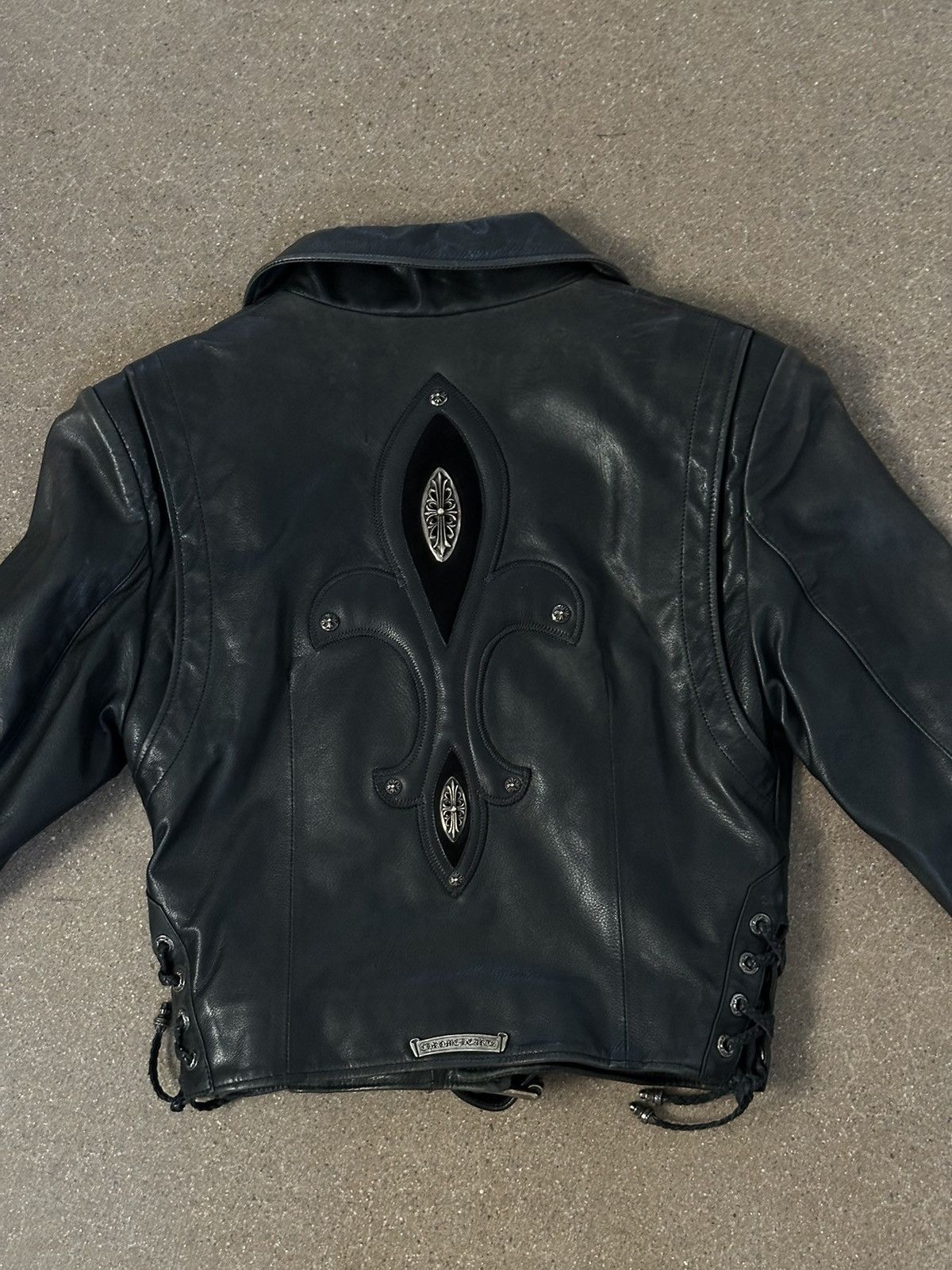 Chrome Hearts Chrome Hearts JJ Dean Biker Leather Jacket 925 Silver Size US S / EU 44-46 / 1 - 3 Thumbnail