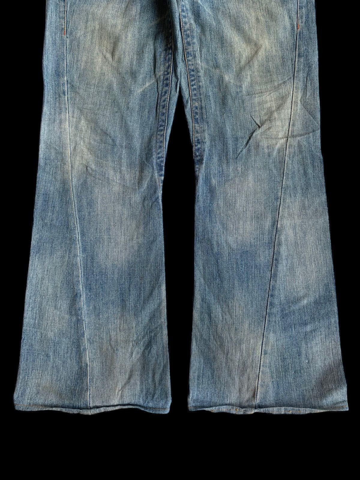 Tornado Mart FLARE💥 DOMINATE HANDCRAFTED JEANS PUNK STYLE DENIM☠️🎌 Size US 33 - 8 Thumbnail