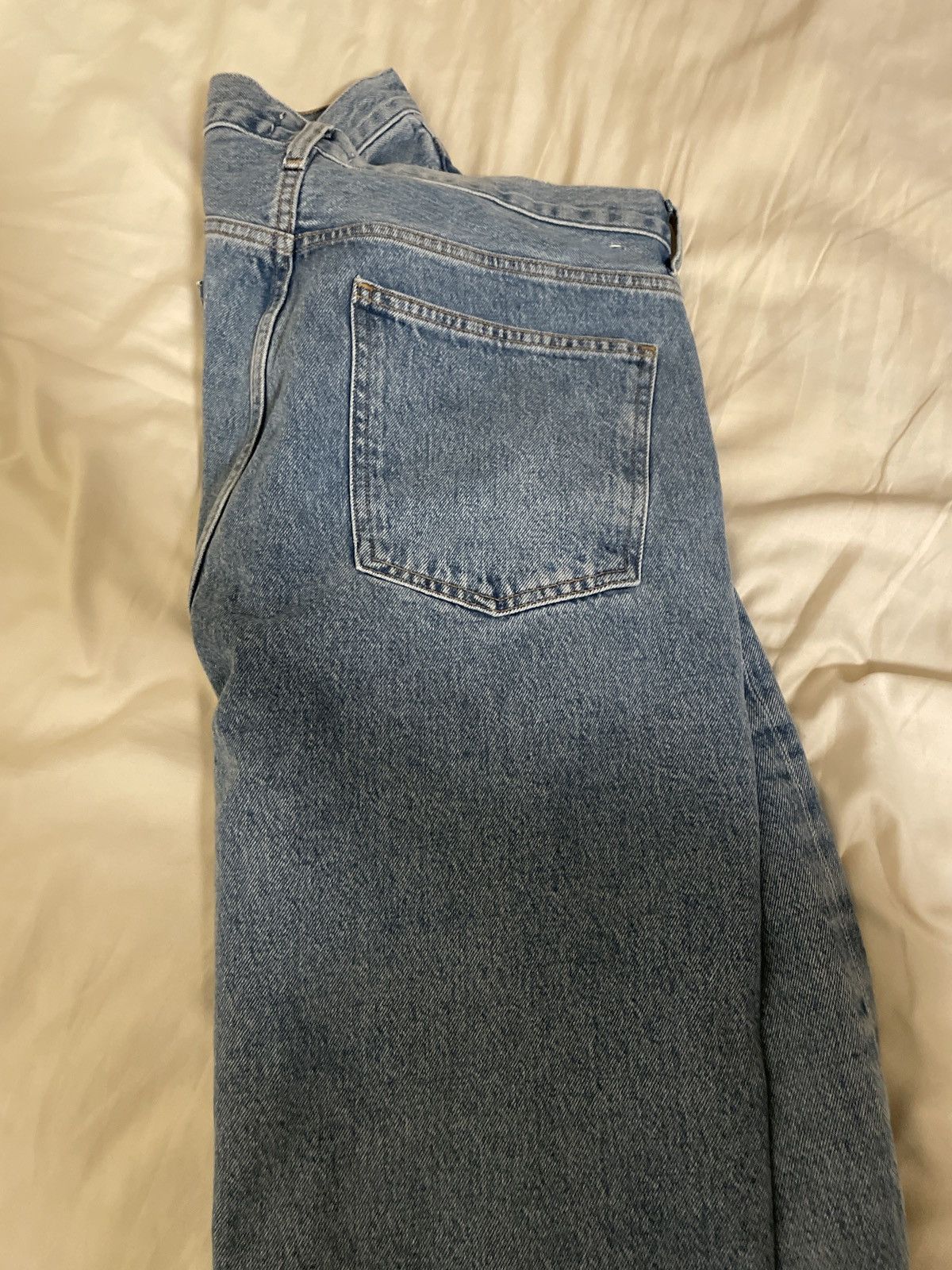 Agolde Agolde Mid Rise Straight Jeans Size US 36 / EU 52 - 2 Thumbnail