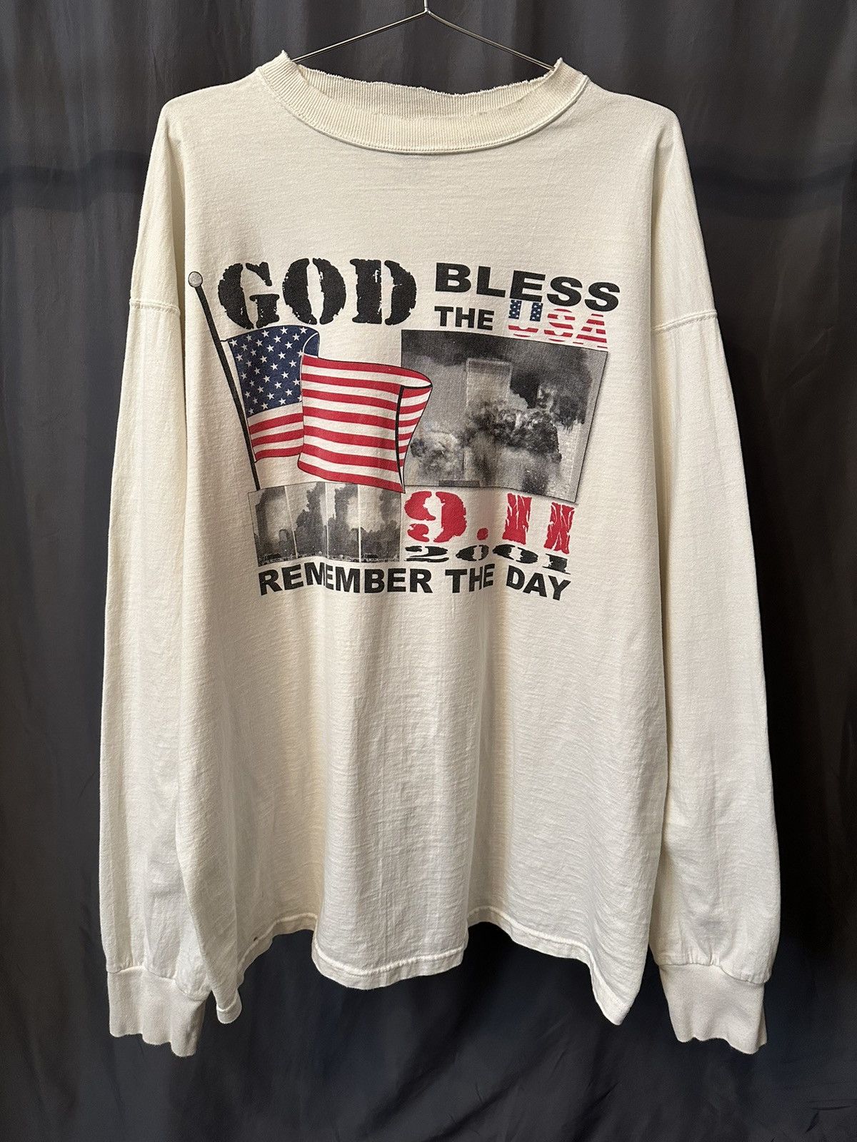 Vintage Vintage September 11 9/11 T-Shirt Size US XL / EU 56 / 4 - 1 Thumbnail